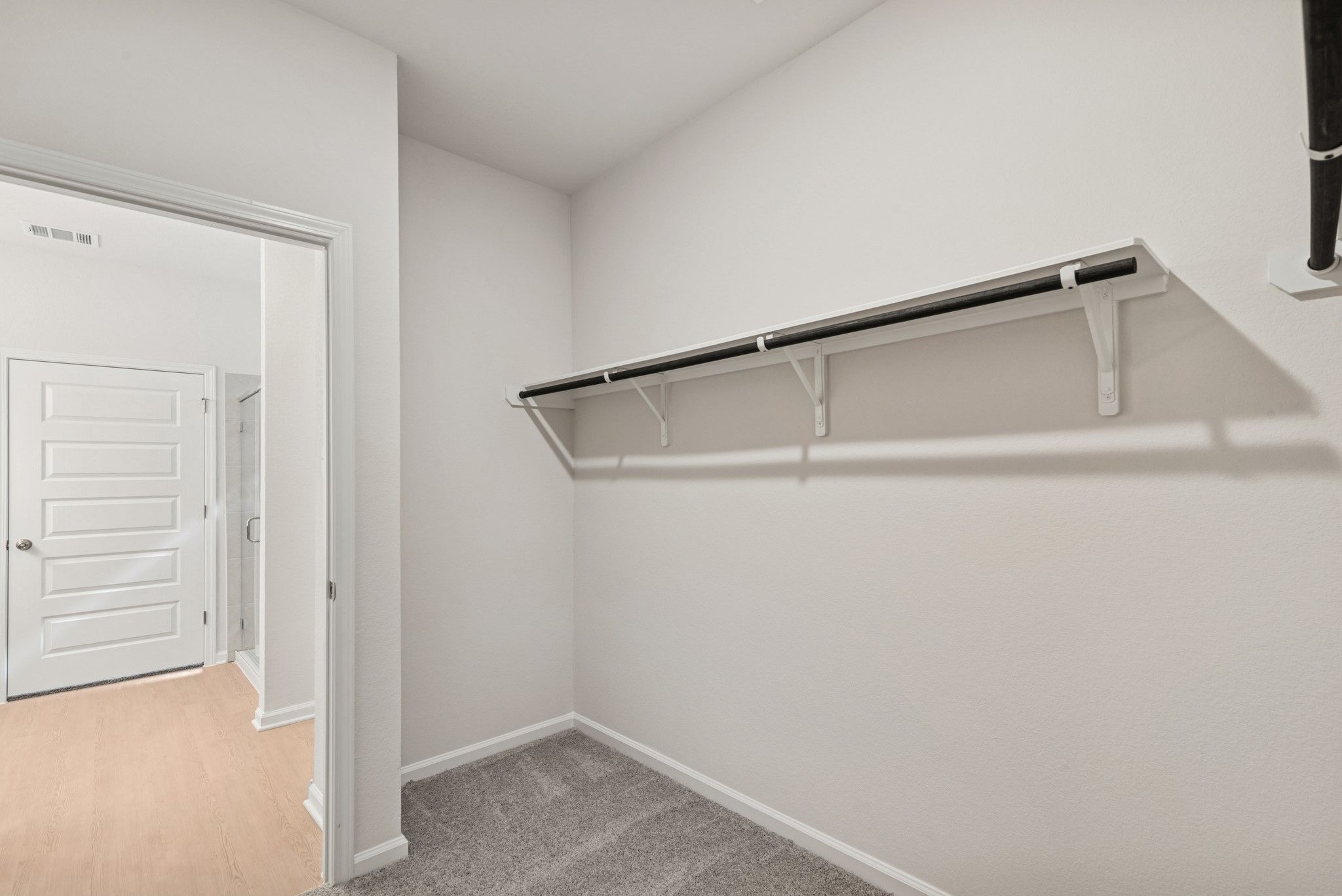 The Georgetown II- Primary Suite Closet. Home under construction, photo used for illustrative purpo