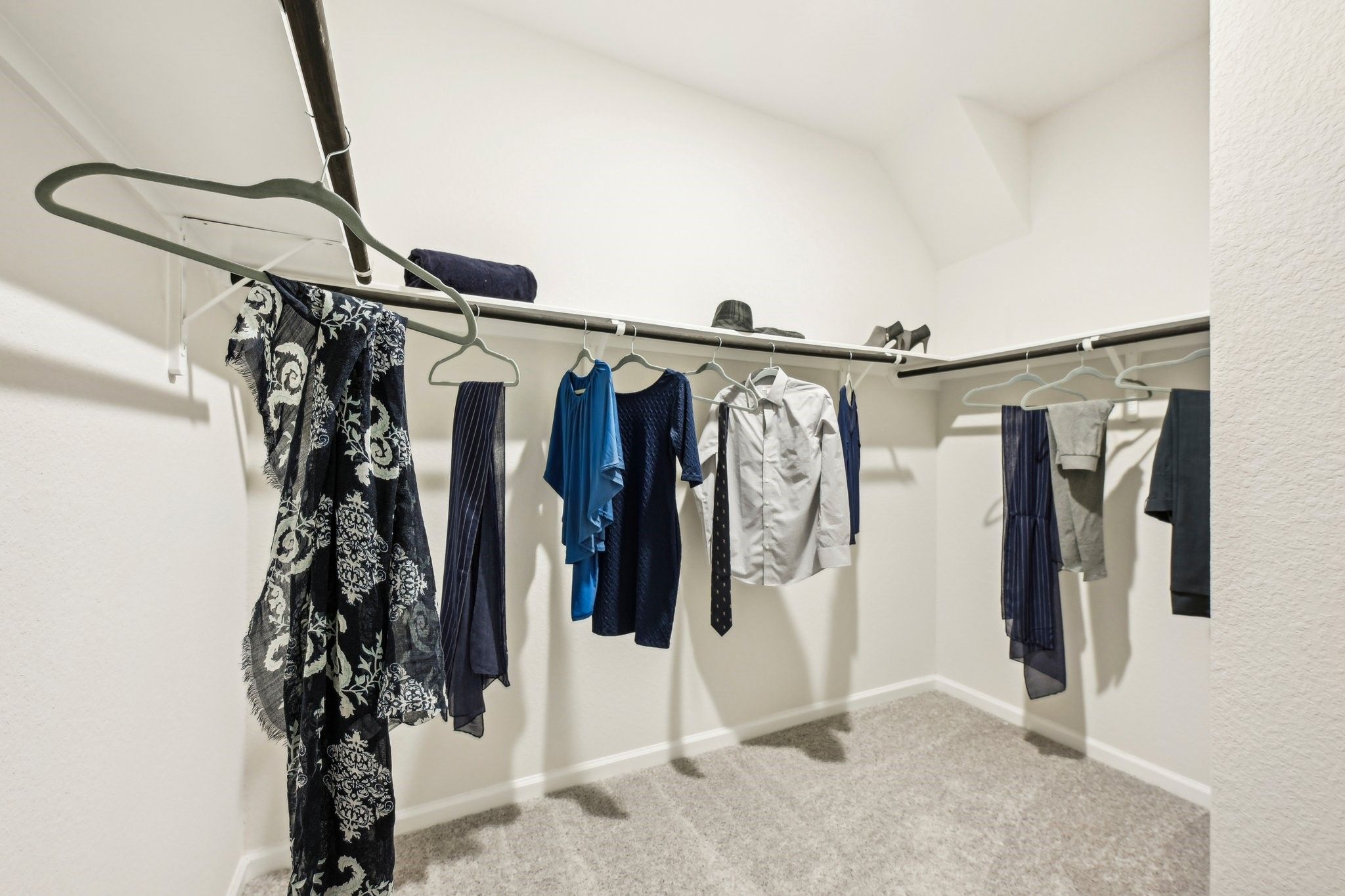 Primary Suite Closet. Sample image for illustration; upgrades, options, and colors may vary.