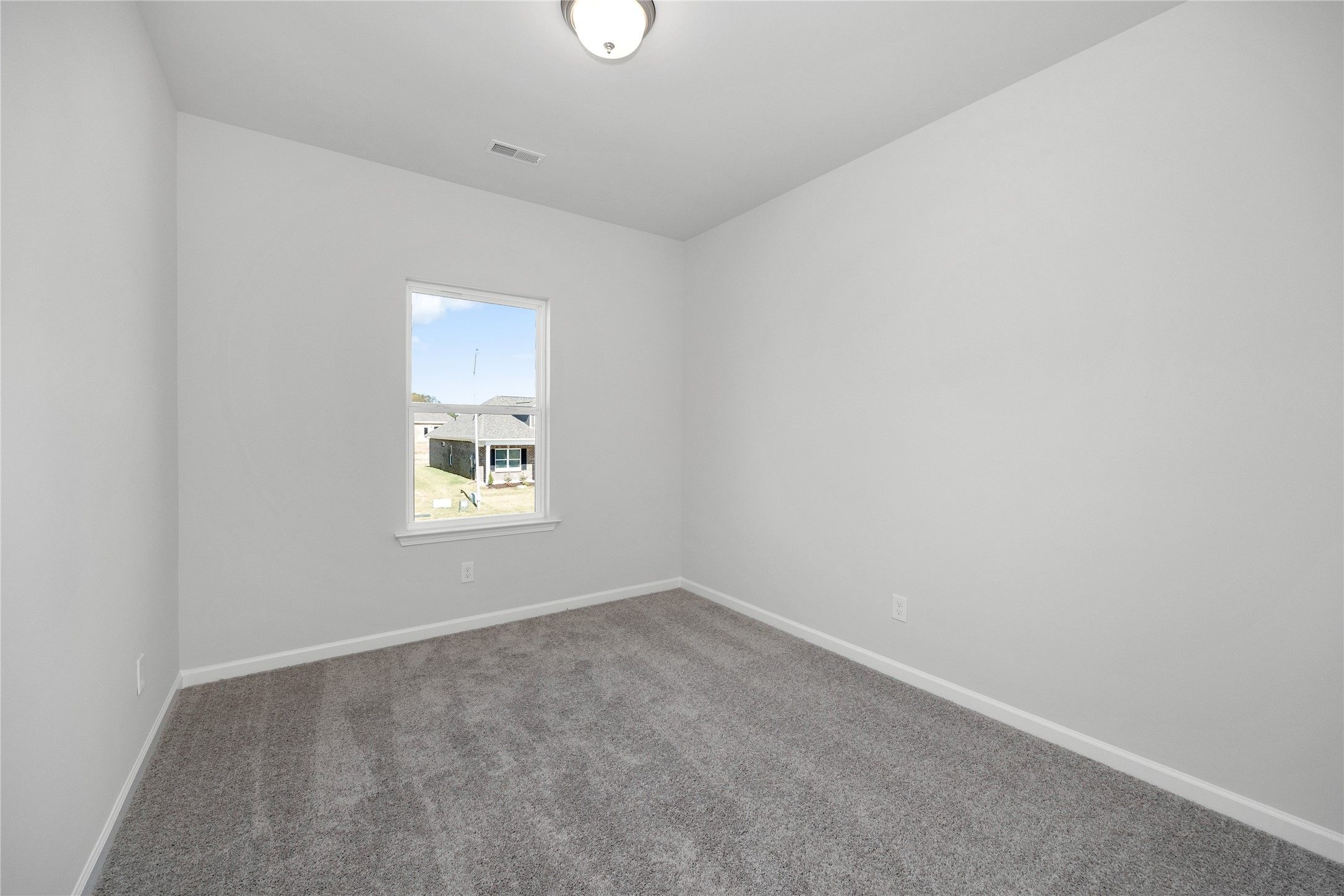 The Harrington- Bedroom 3. Sample image for illustration; upgrades, options, and colors may vary.
