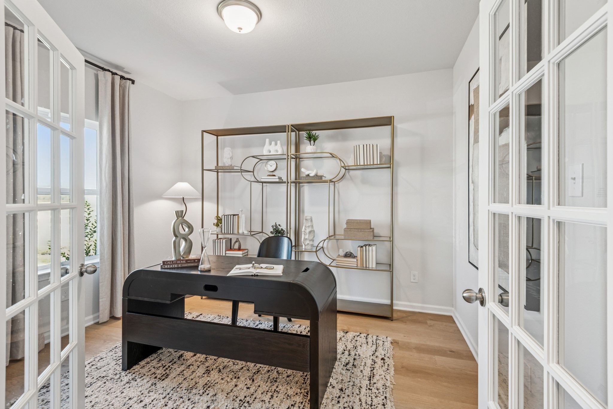 Study. Staged model home shown for illustration only; actual features, colors, and upgrades may var