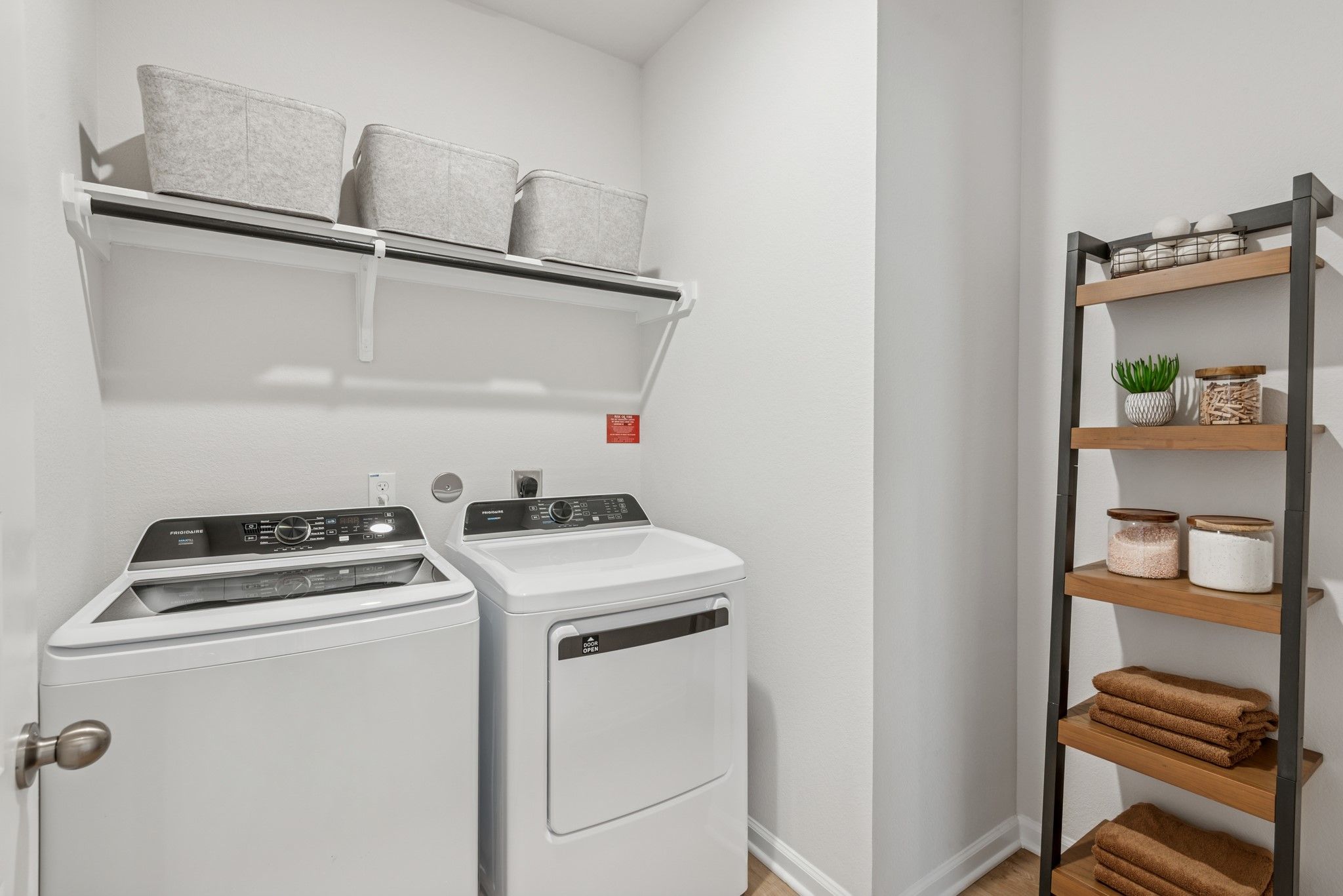 Utility Room. Staged model home shown for illustration only; actual features, colors, and upgrades