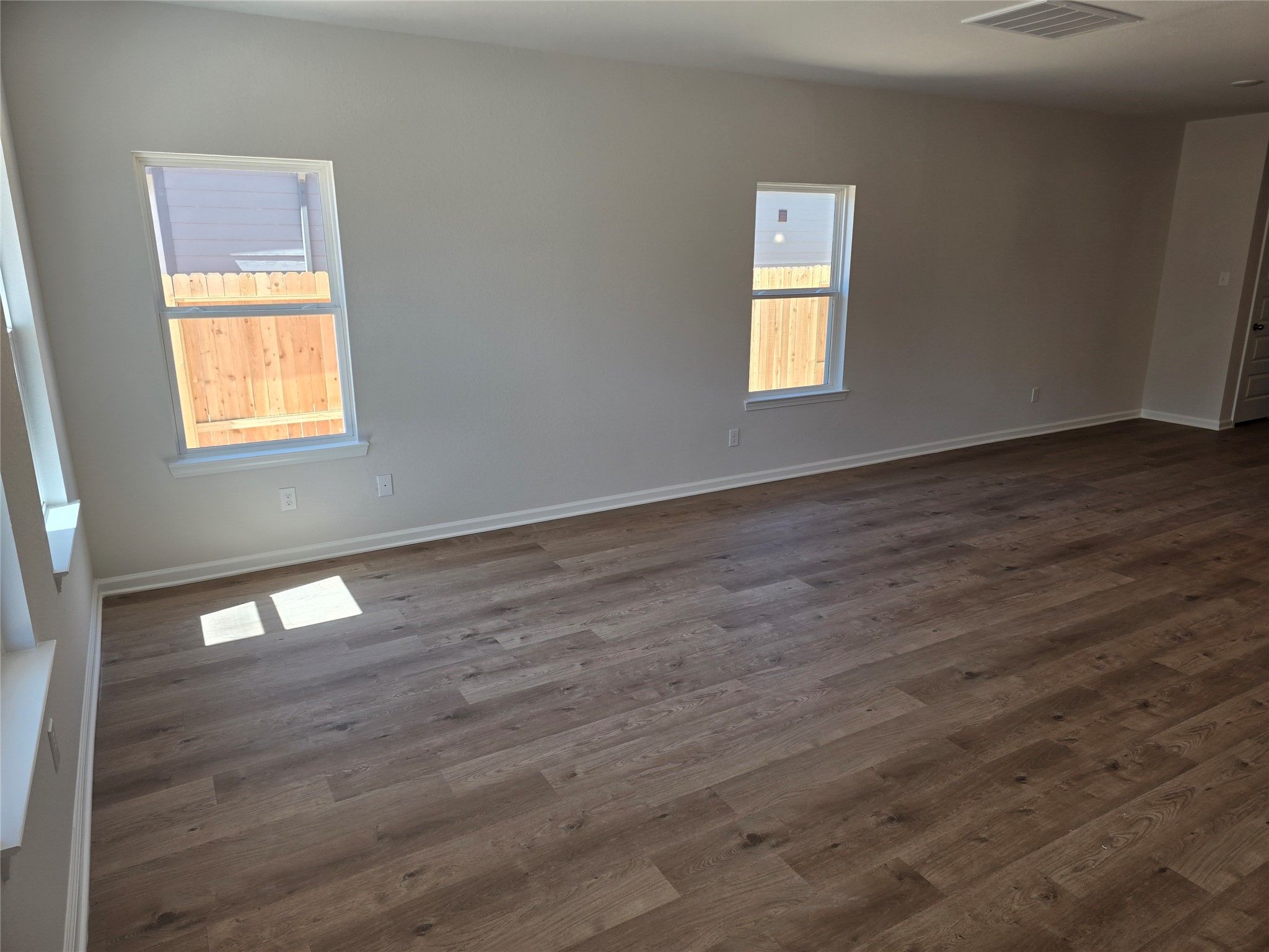 The Shetland III- Family Room. Home under construction, photo used for illustrative purposes only,