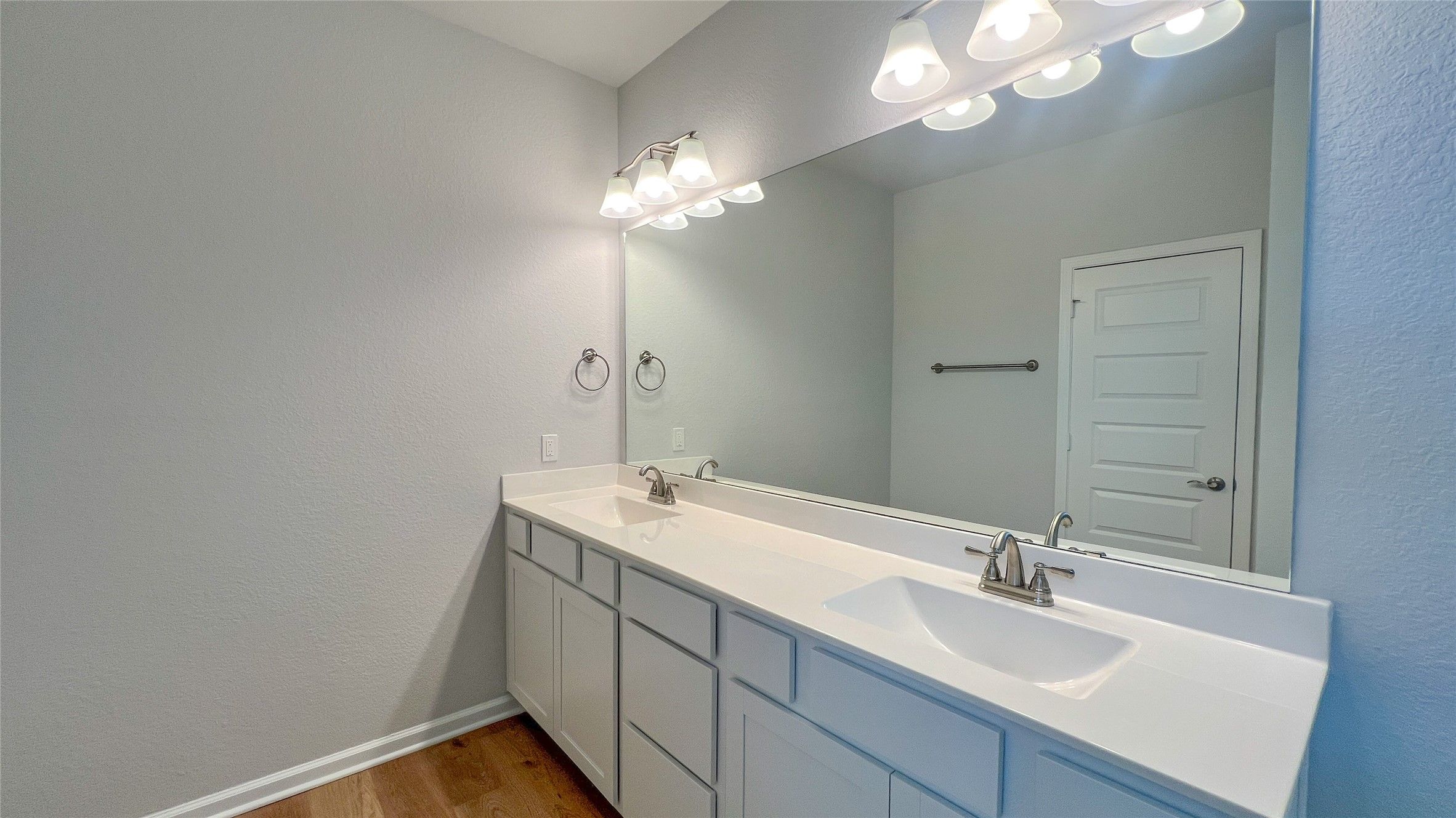 The Brambling- Primary Bathroom. Sample floor plan image for illustration; upgrades, options, and c