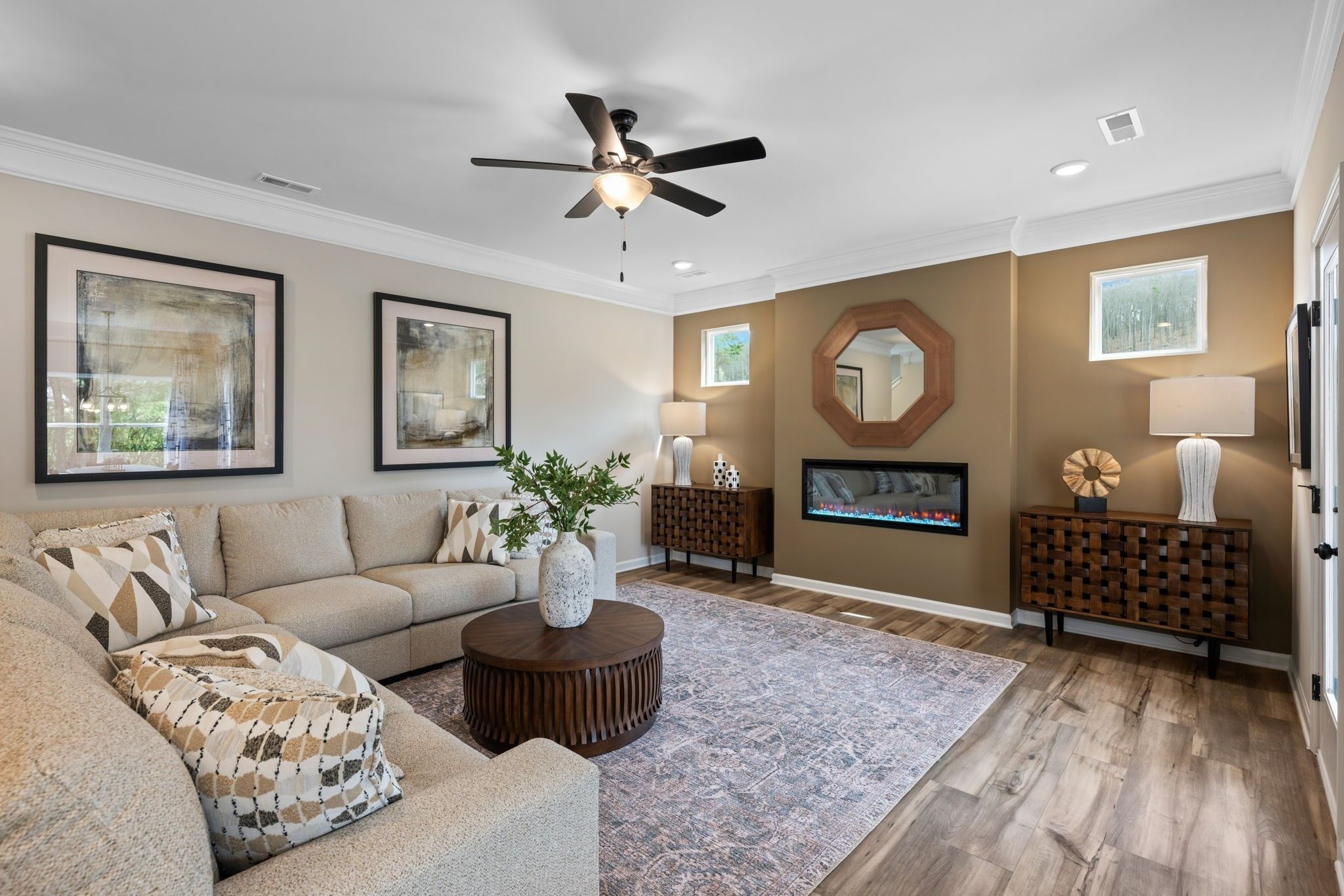 **This photo is of a different home, but similar layout**