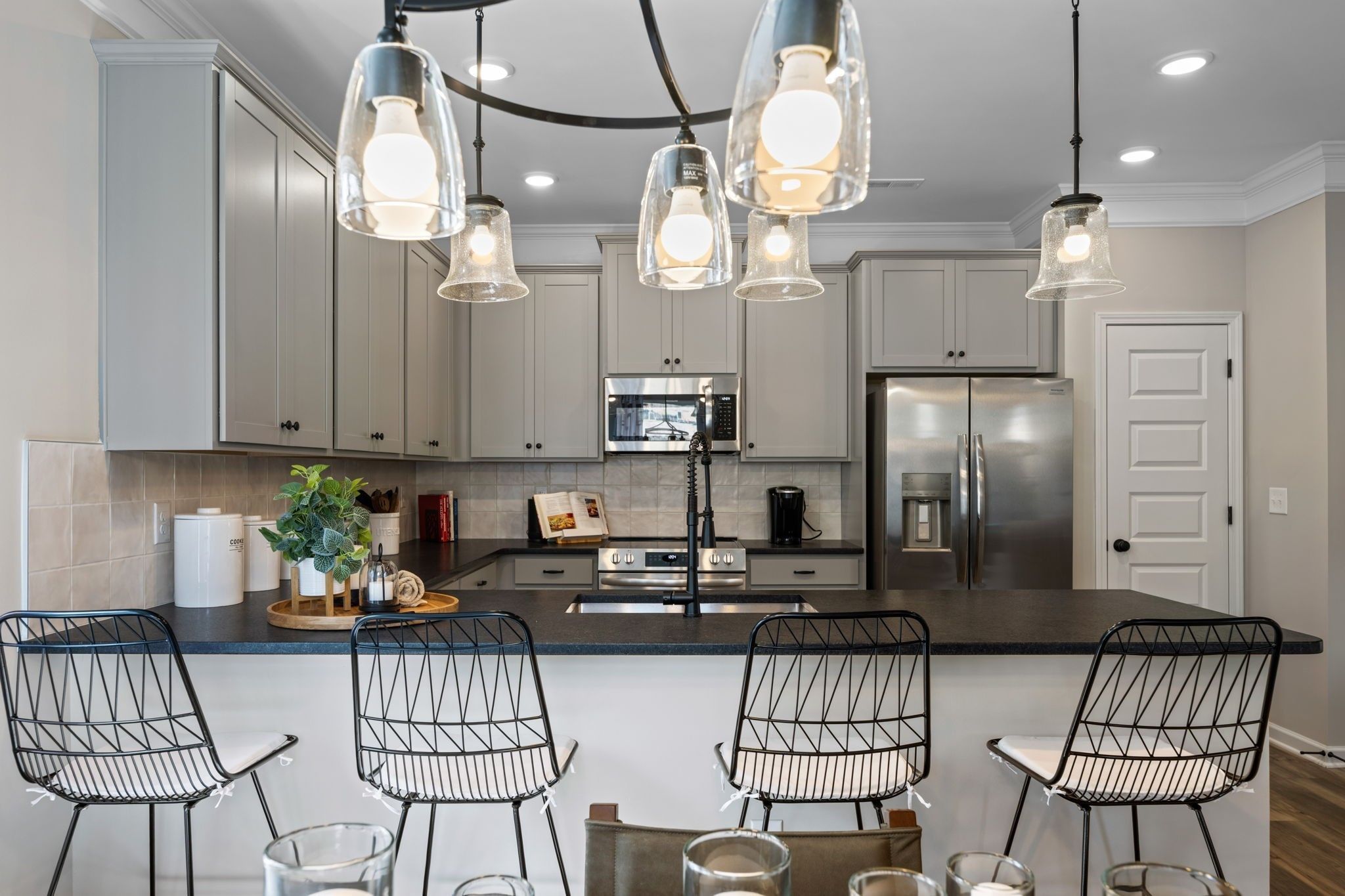 **This photo is of a different home, but similar layout**