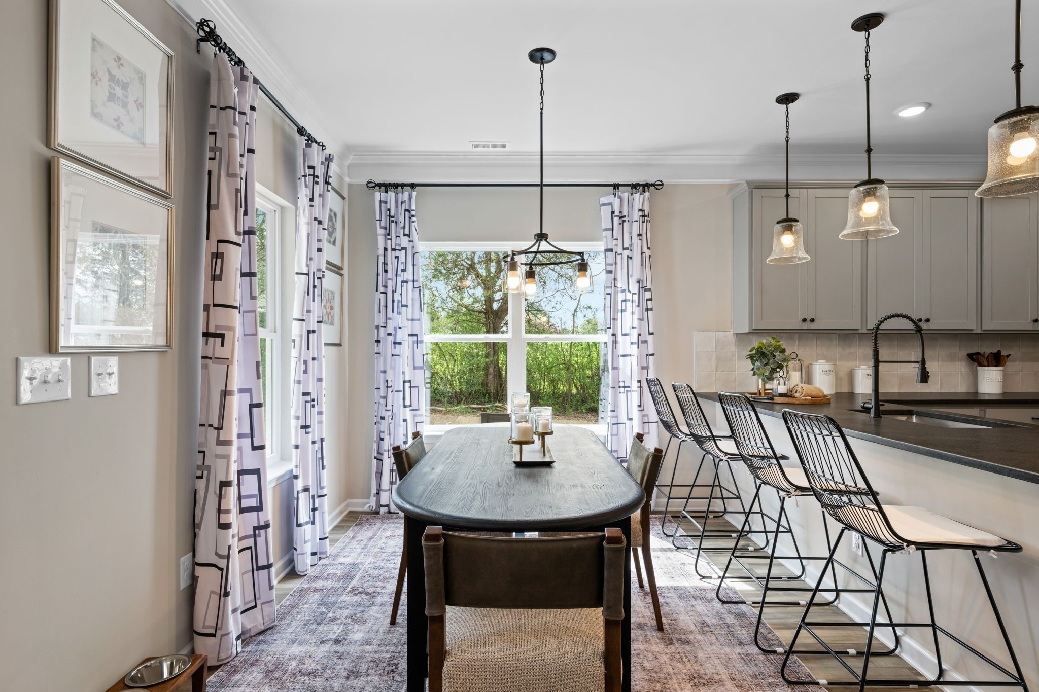 **This photo is of a different home, but similar layout**