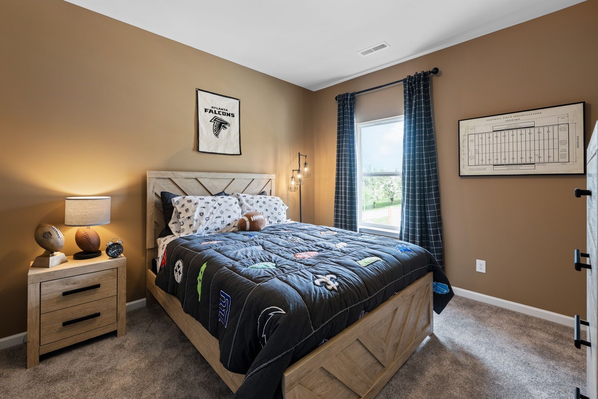 **This photo is of a different home, but similar layout**