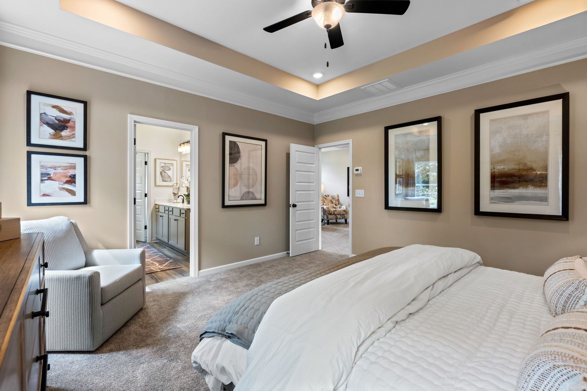 **This photo is of a different home, but similar layout**