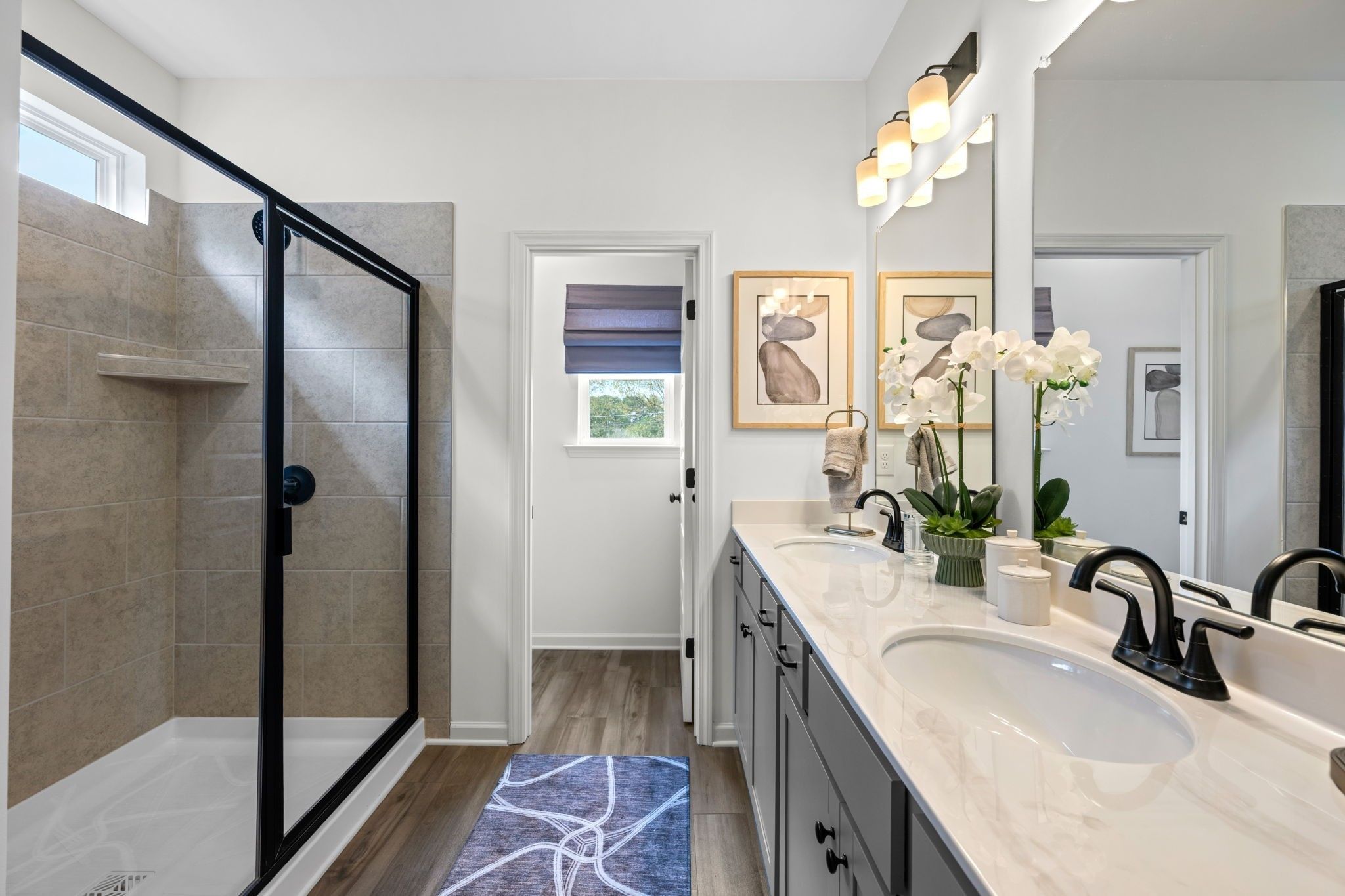 **This photo is of a different home, but similar layout**