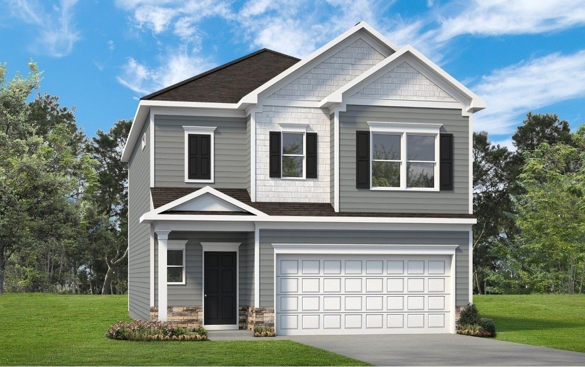 The Braselton II - Jackson Hills: Clarksville, Tennessee - Smith Douglas Homes