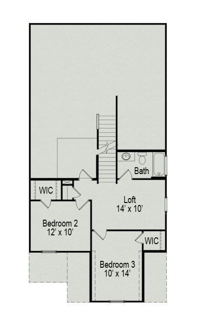 Second Floor Layout