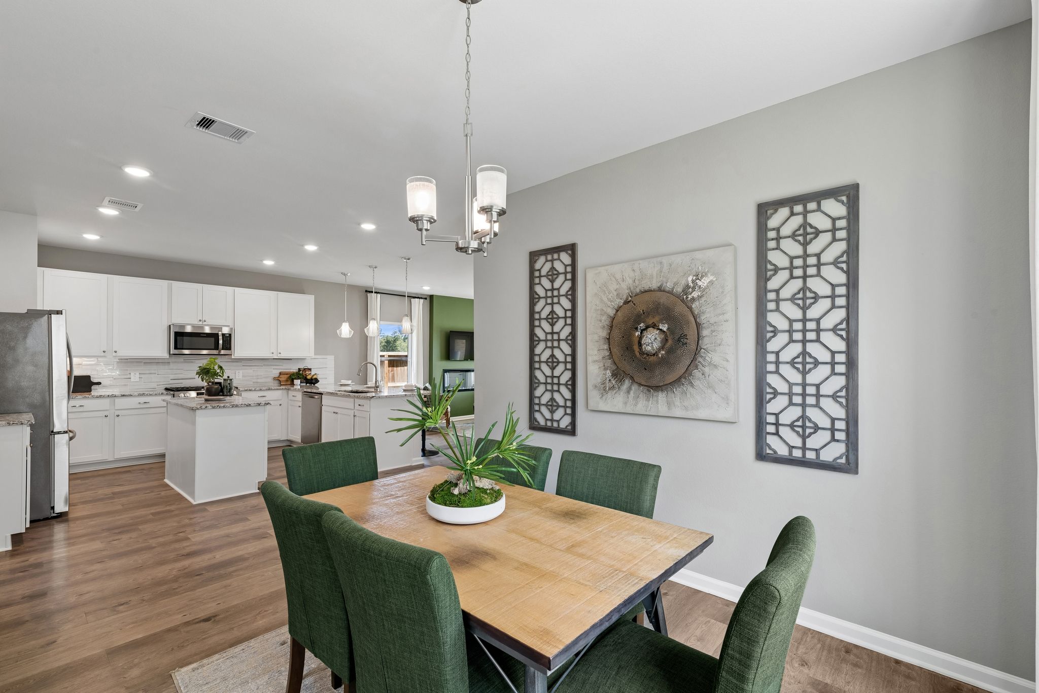 The Sparrow II- Dining Room into Kitchen