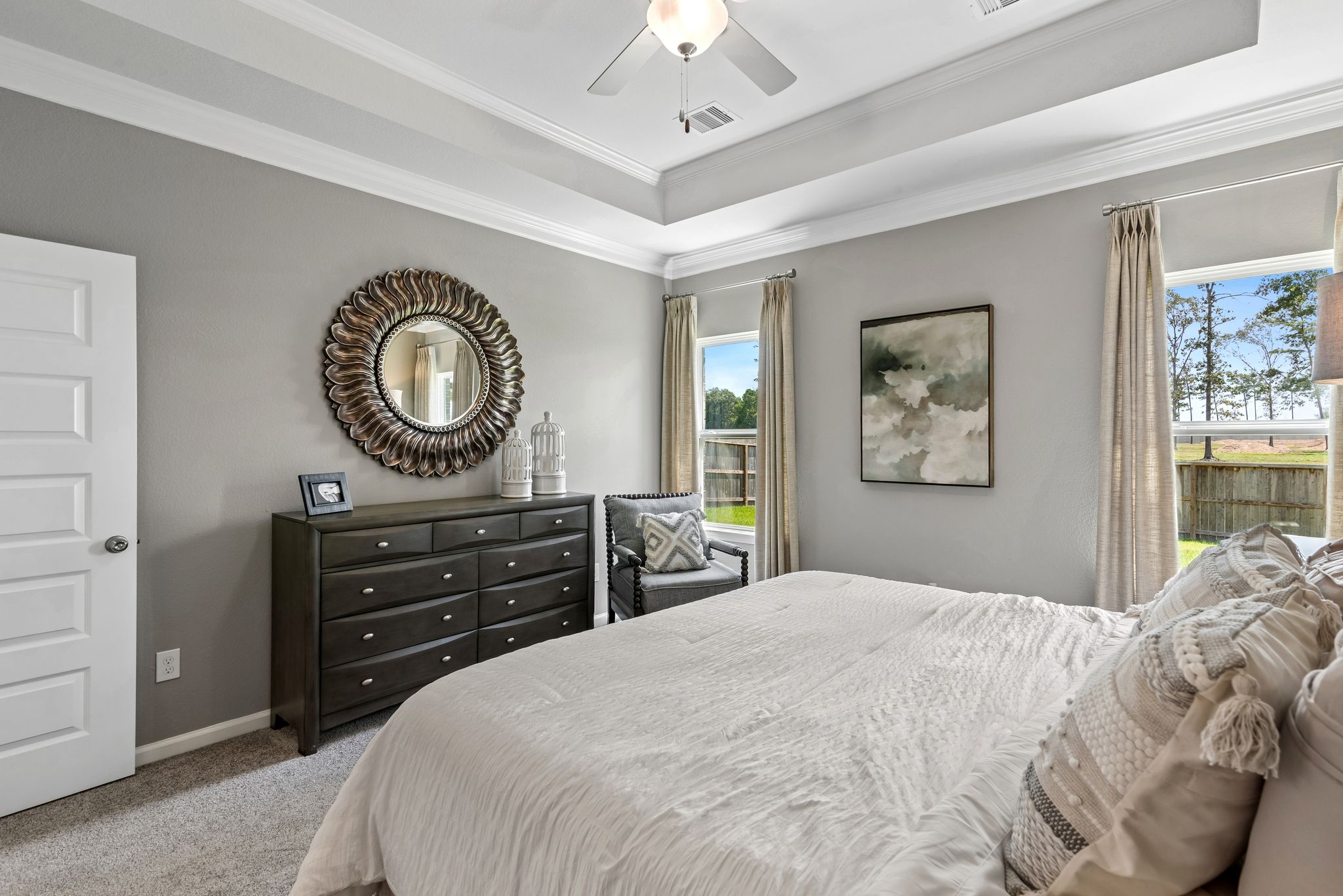 The Sparrow II- Primary Suite with Tray Ceiling