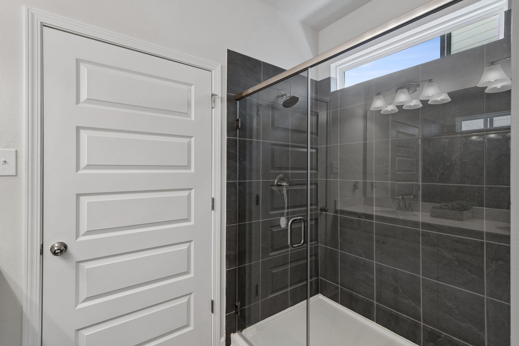 The Sparrow II- Primary Bathroom with Large Walk-in Shower