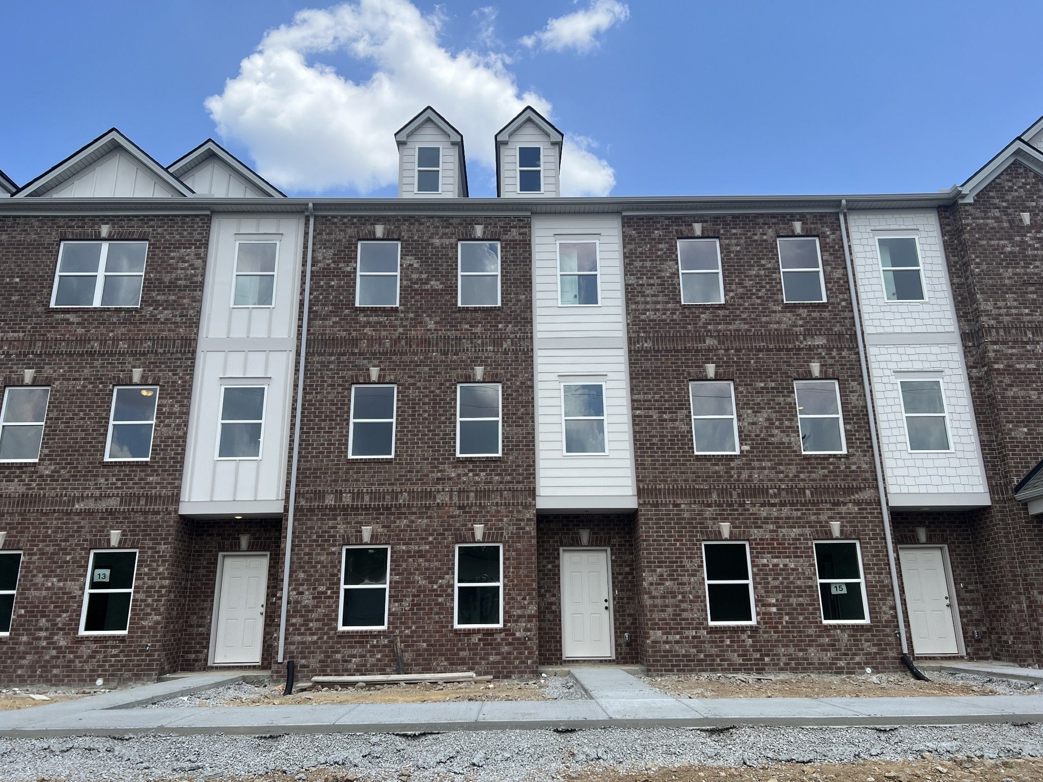 Actual progress as of 7/2. This unit will be complete in July.