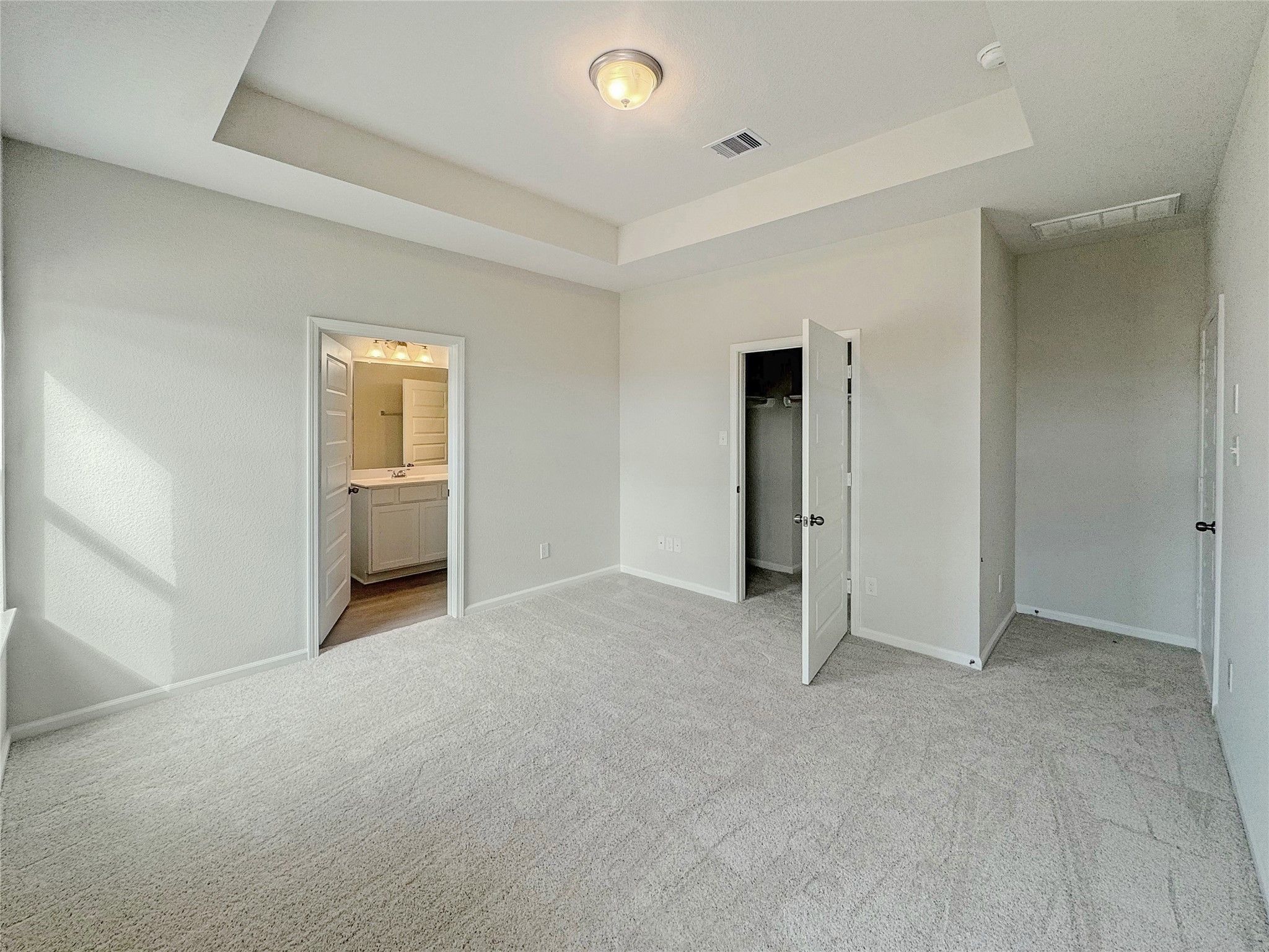 The Piedmont- Primary Bedroom with Tray Ceiling