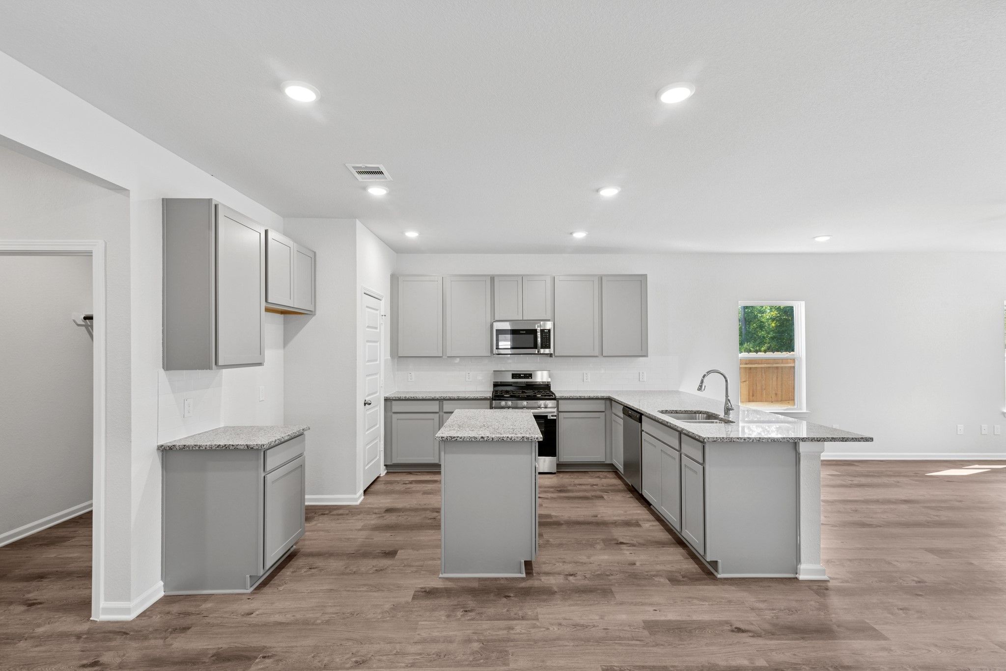The Sparrow II- Kitchen. Sample floor plan image for illustration; upgrades, options, and colors ma