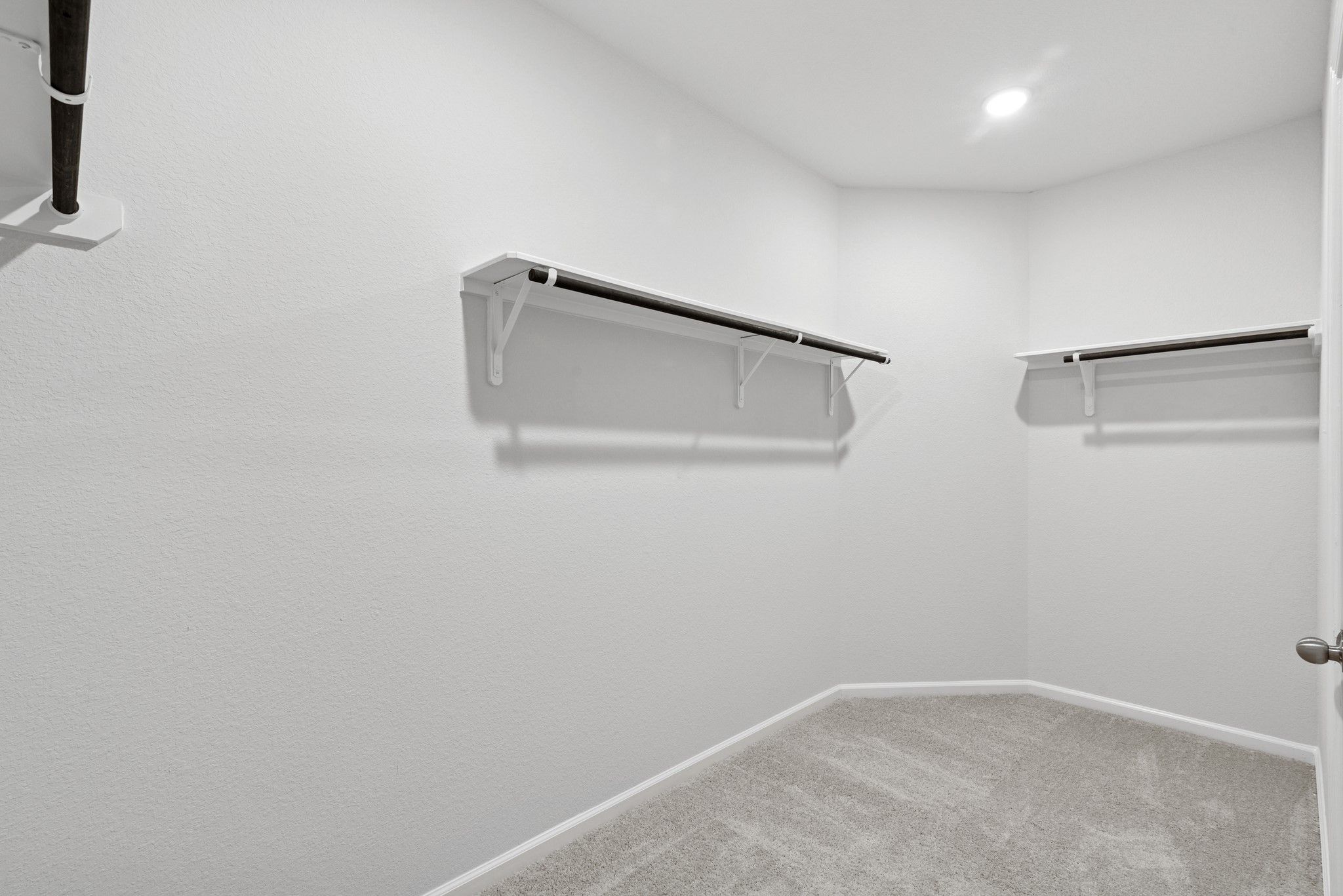 The Sparrow II- Primary Suite Closet. Sample floor plan image for illustration; upgrades, options,