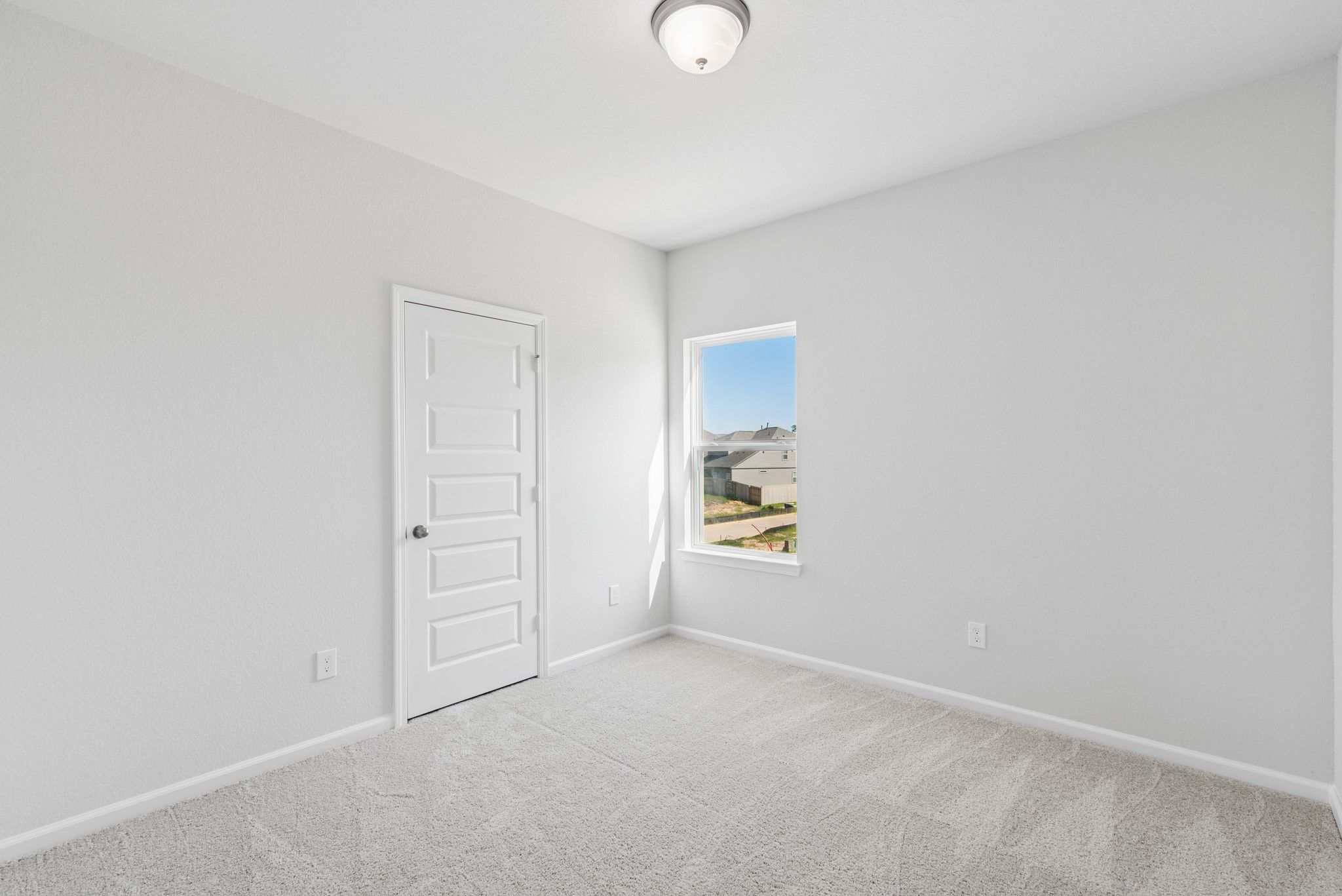 The Sparrow II- Bedroom 2. Sample floor plan image for illustration; upgrades, options, and colors