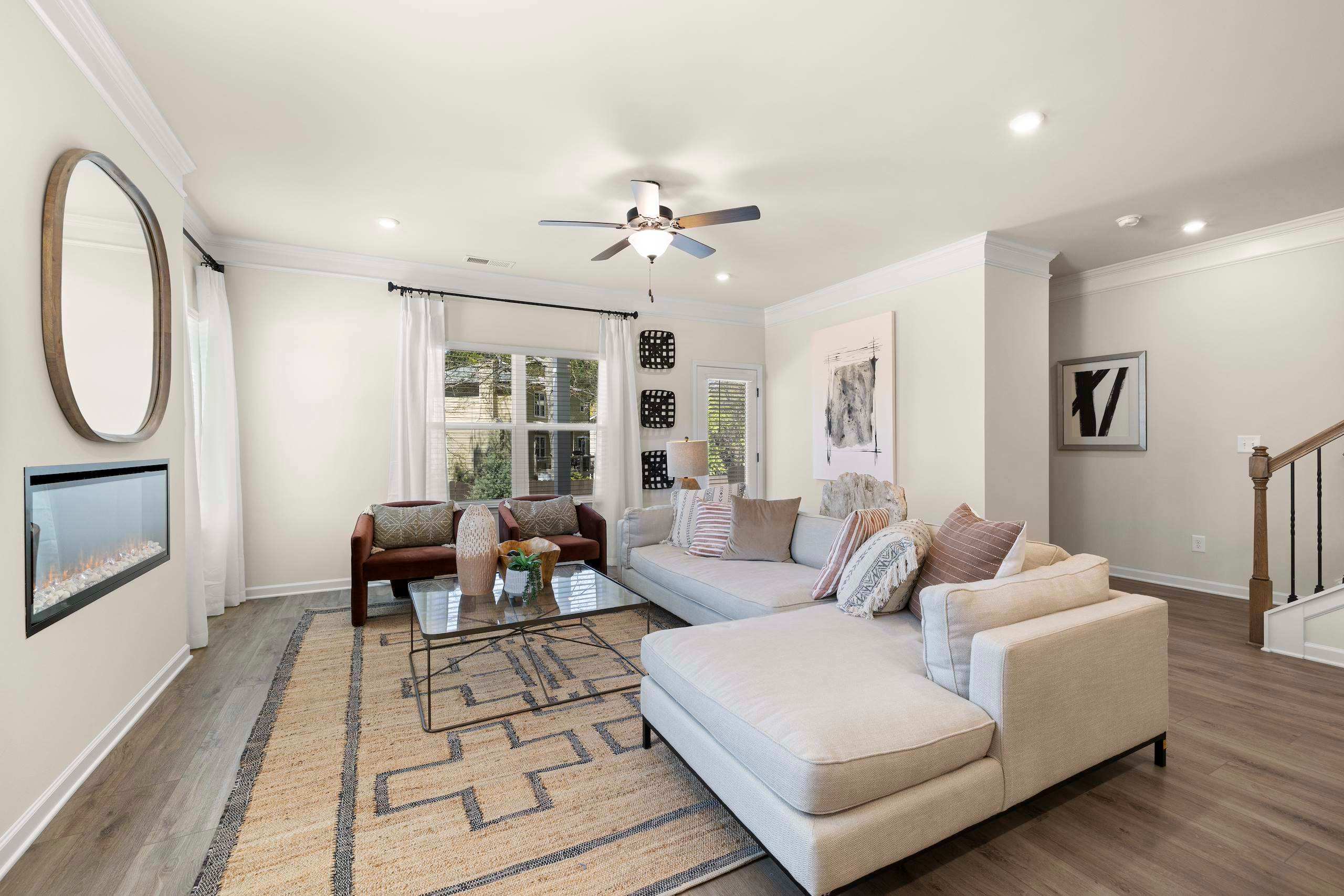The Ellison II Living Area