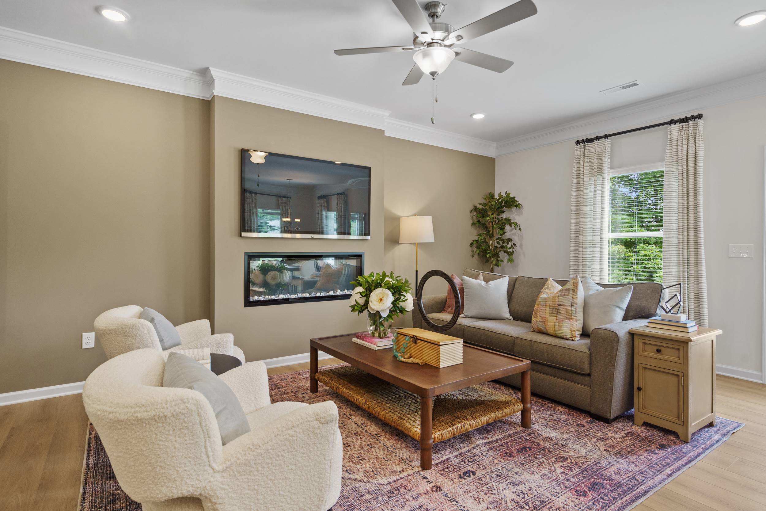 The Norwood II Living Area