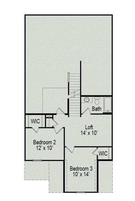 Second floor layout