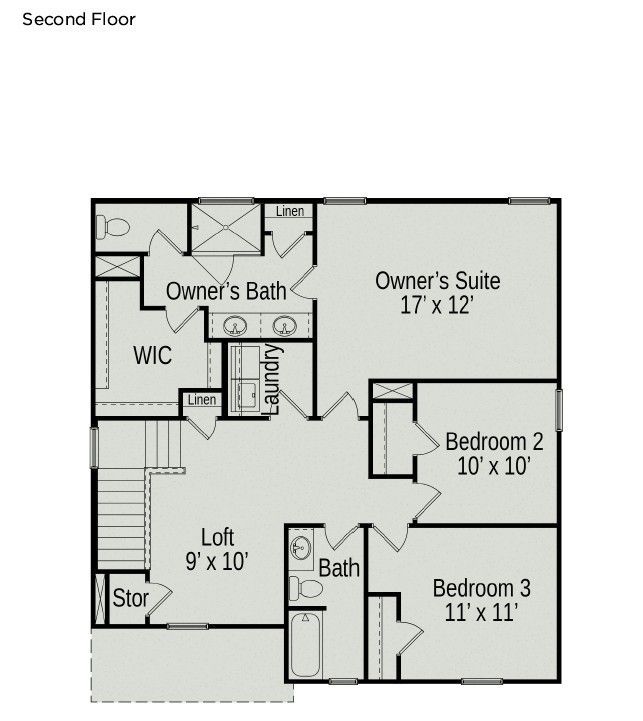 *Second floor*
