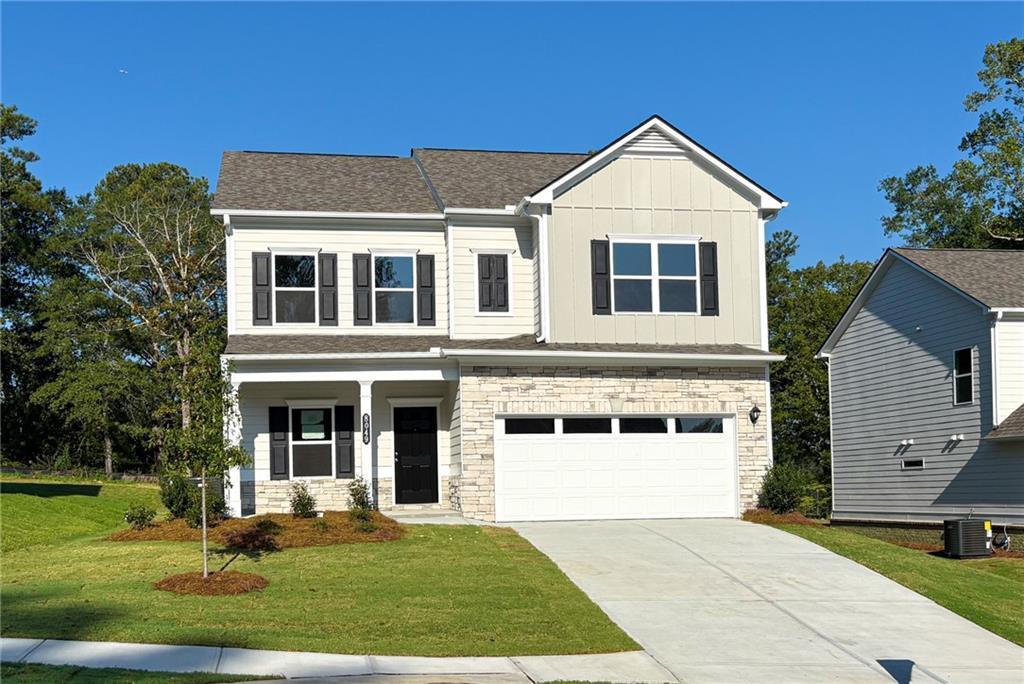 The Coleman - Glen at Cave Springs: Douglasville, Georgia - Smith Douglas Homes