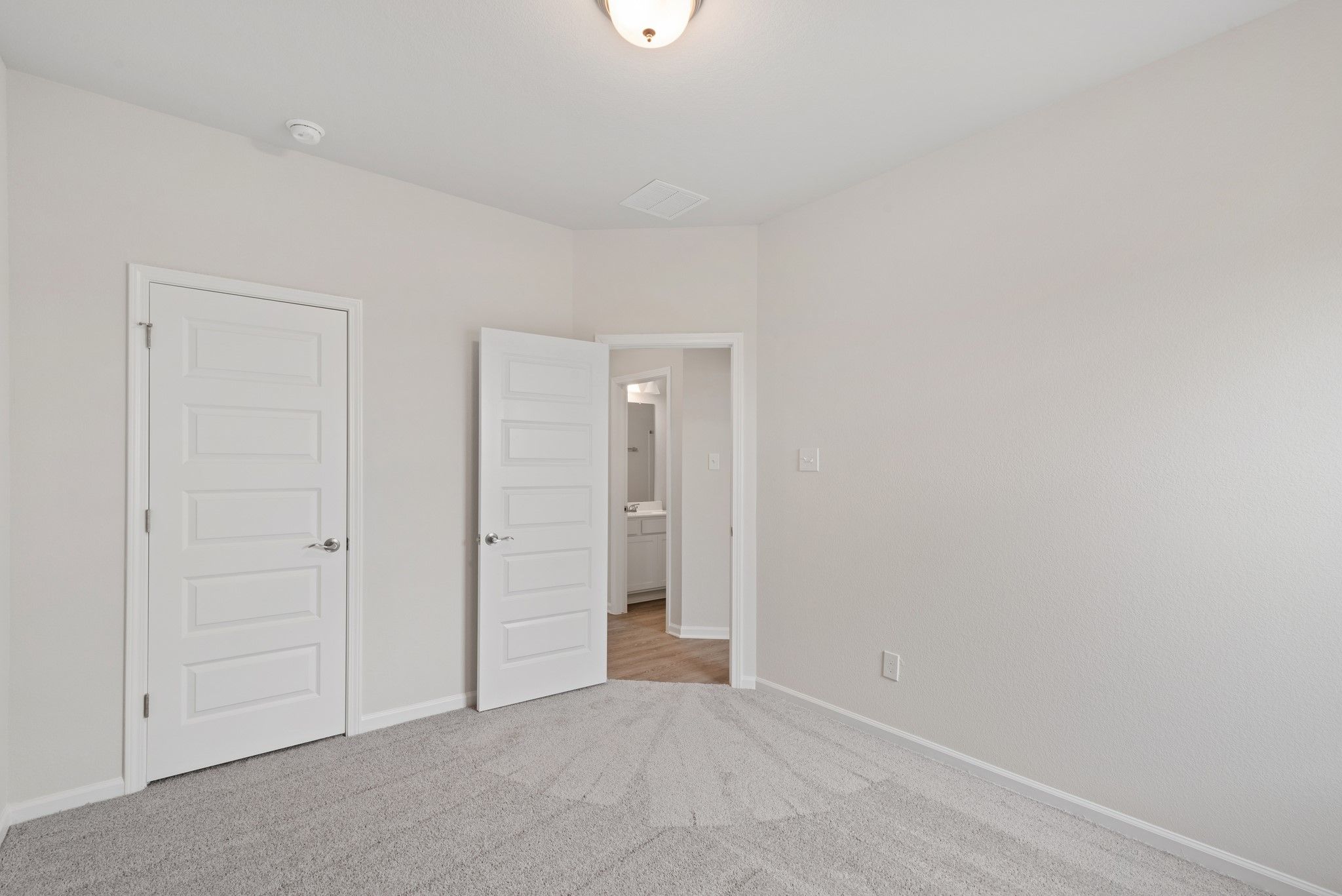 The Oakshire II- Bedroom 3. Home under construction, photo used for illustrative purposes only, col