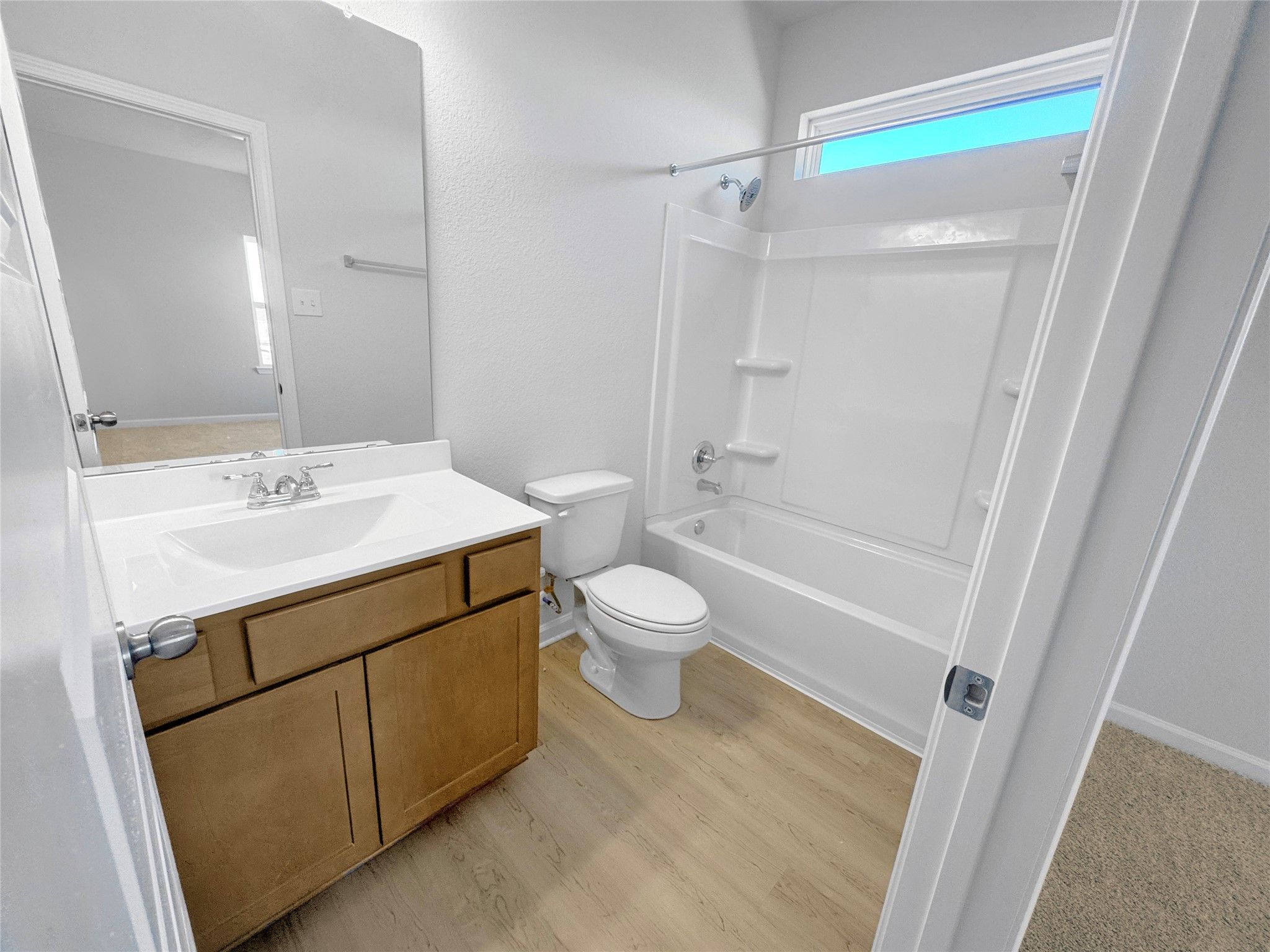 The Waring III- EnSuite Bath in Bedroom 5. Under construction, options, upgrades and colors will va