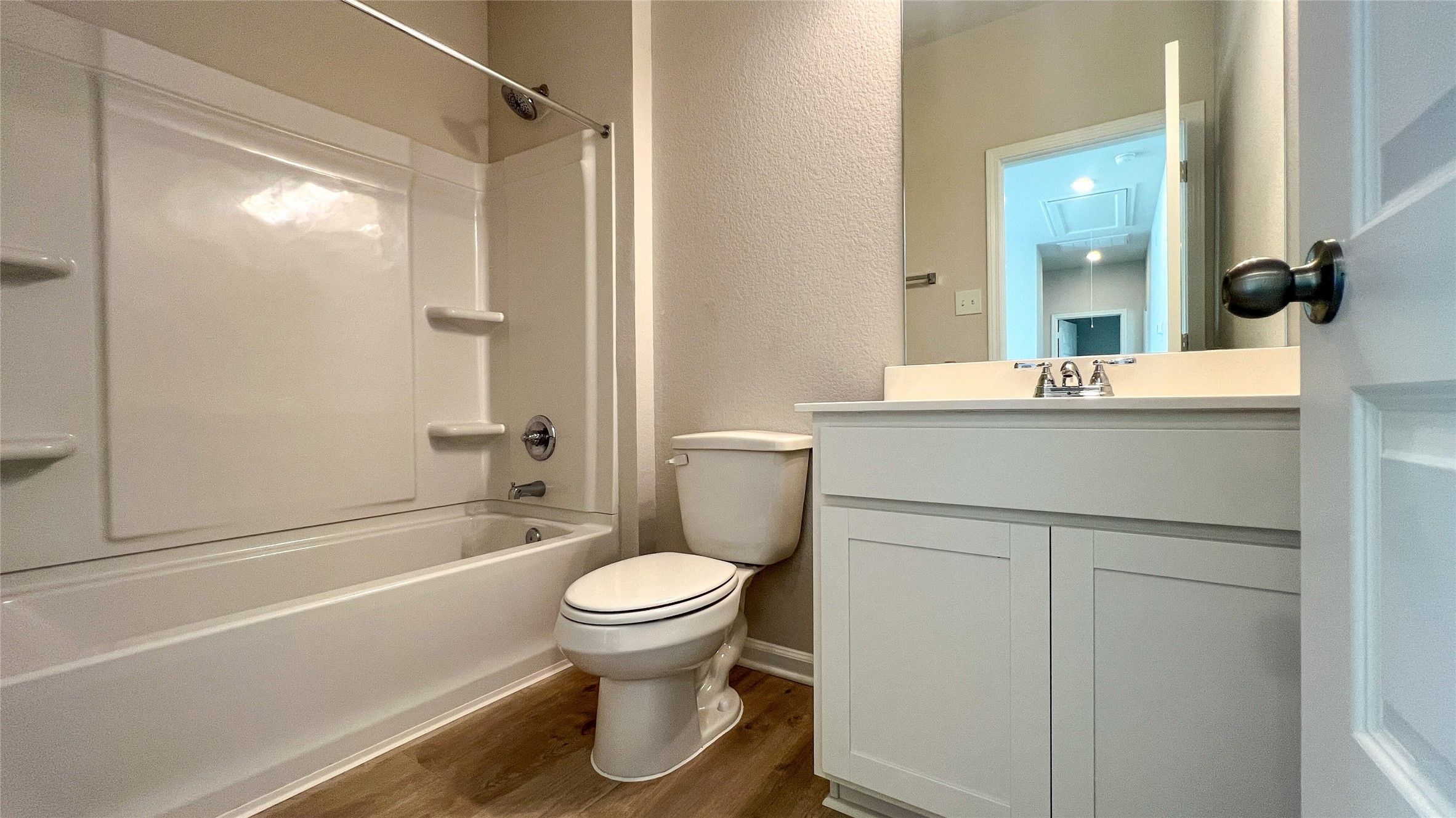 The Sparrow II- Hall Bath 3. Sample floor plan image for illustration; upgrades, options, and color