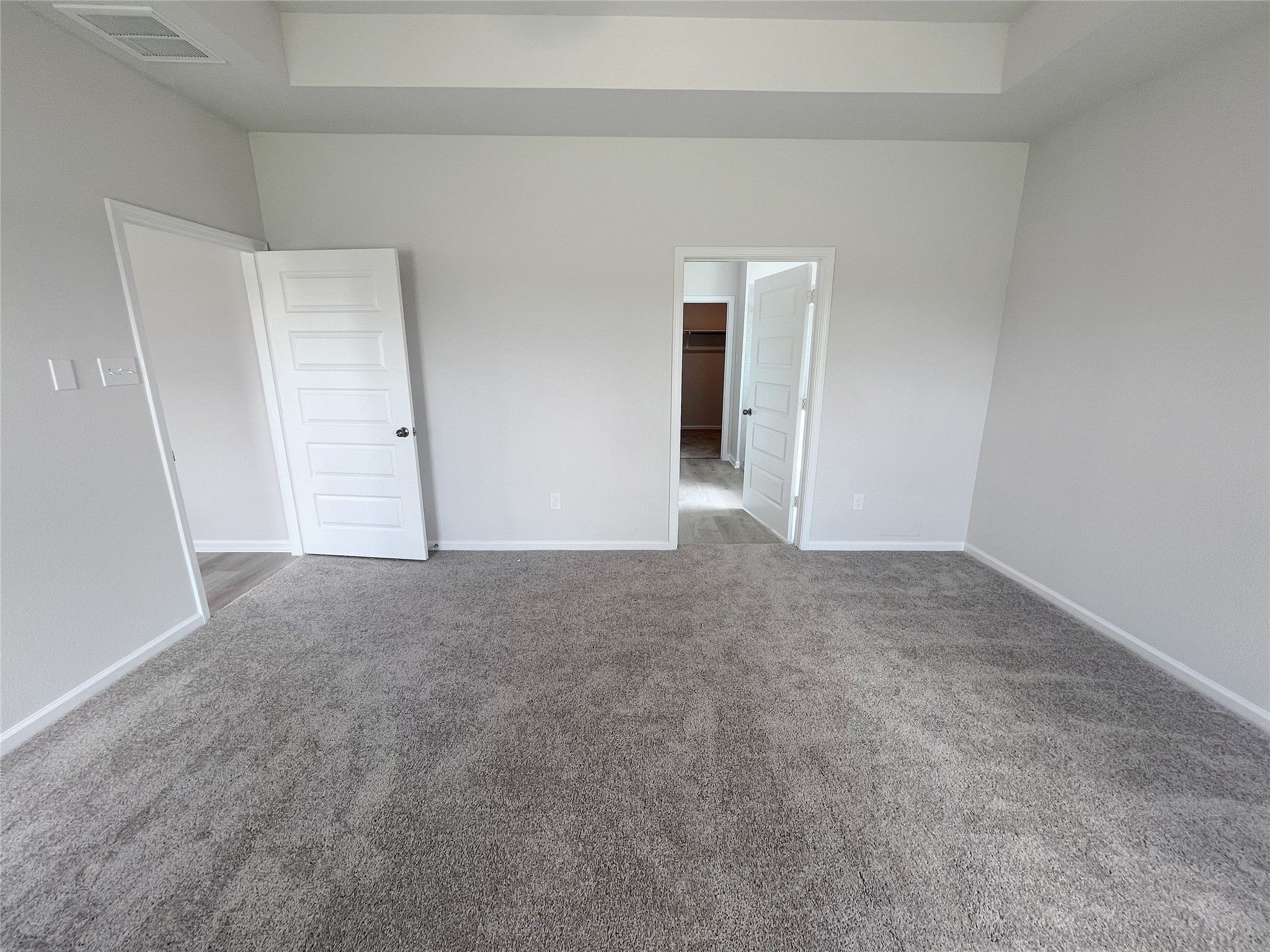 The Georgetown II- Primary Suite. Sample image for illustration; upgrades, options, and colors may