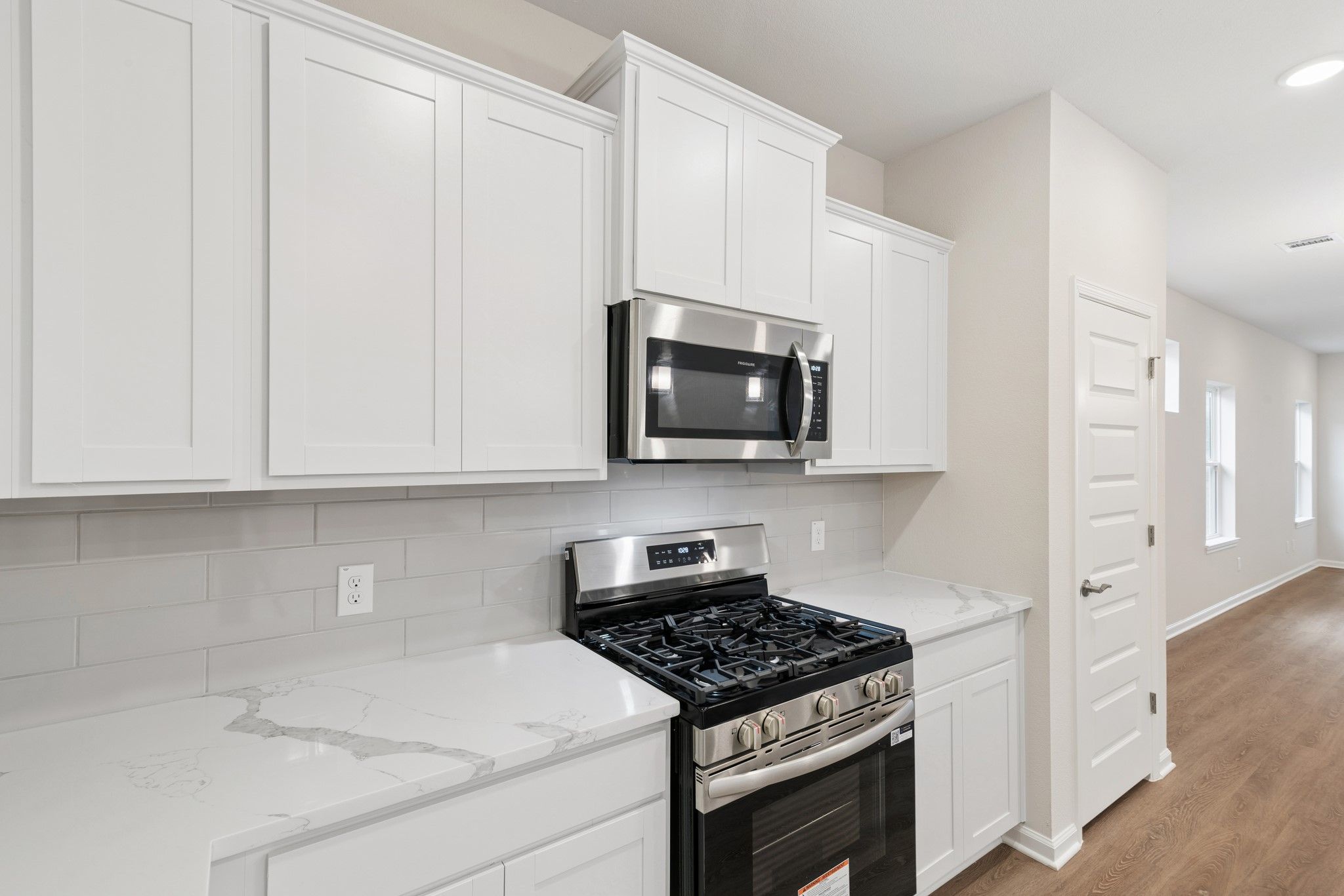 The Oakshire II- Kitchen Countertops.  Sample image for illustration; upgrades, options, and colors