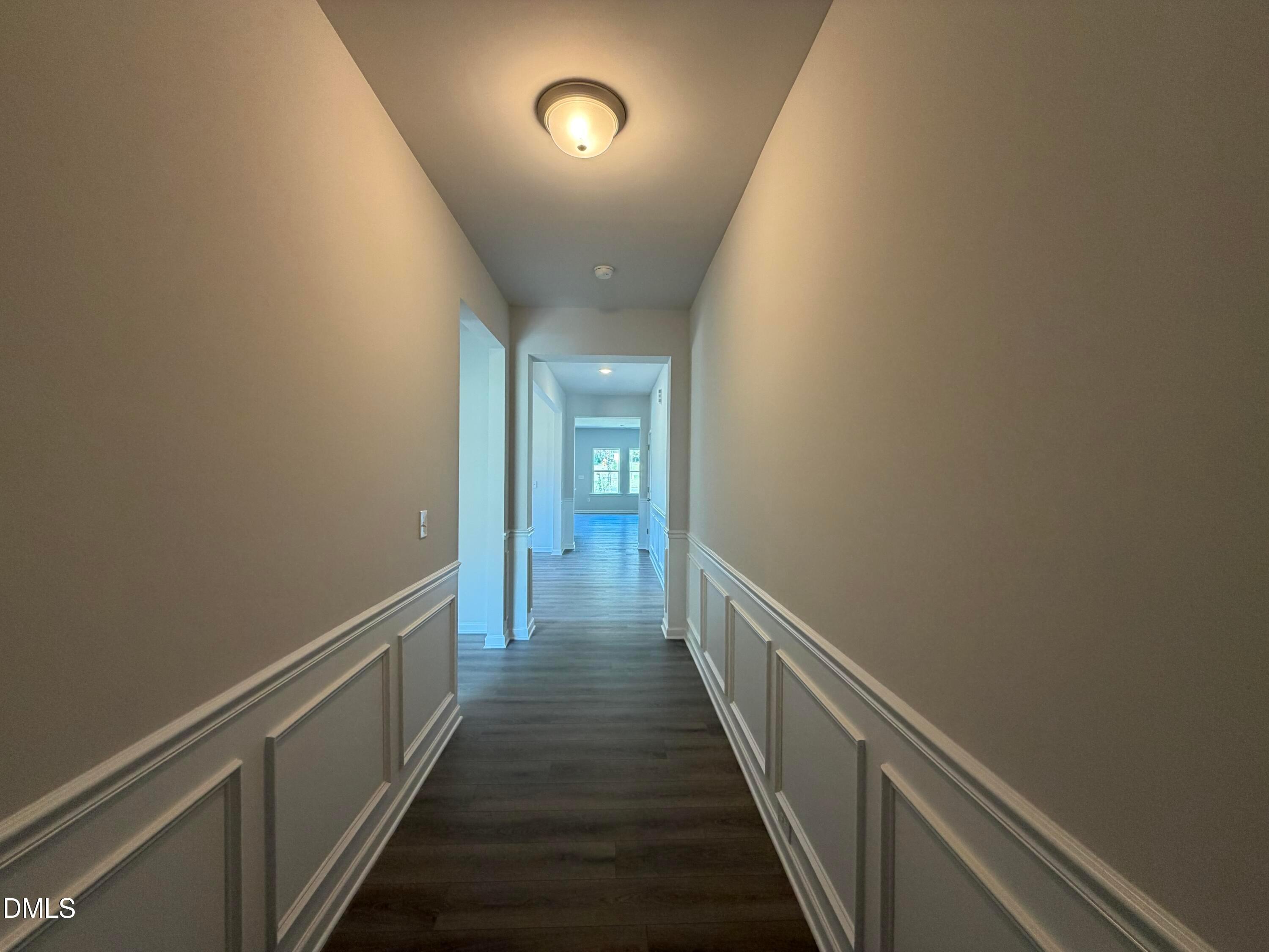 Extended Foyer w/ Elegant Wainscoting
