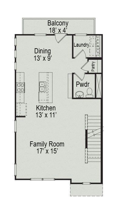 Second level layout