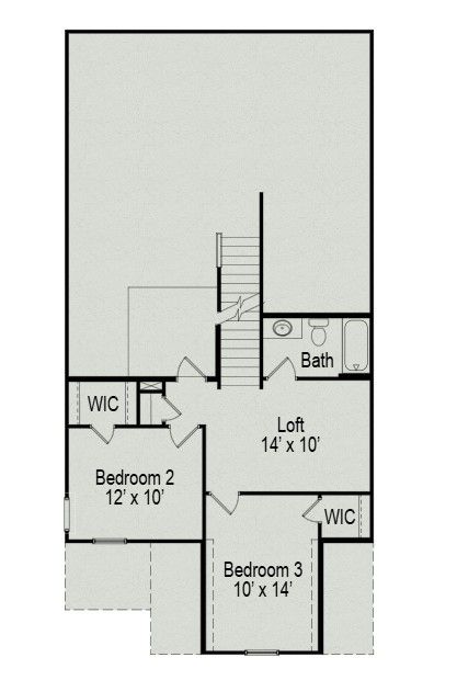 Second floor layout