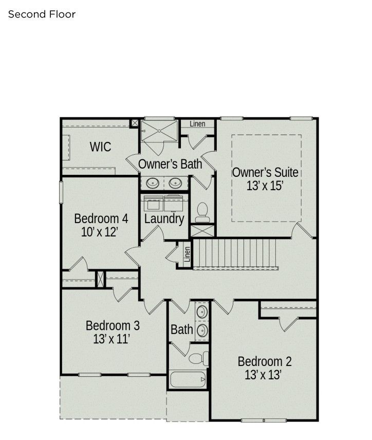 Photos are of a different home. Colors and features vary.