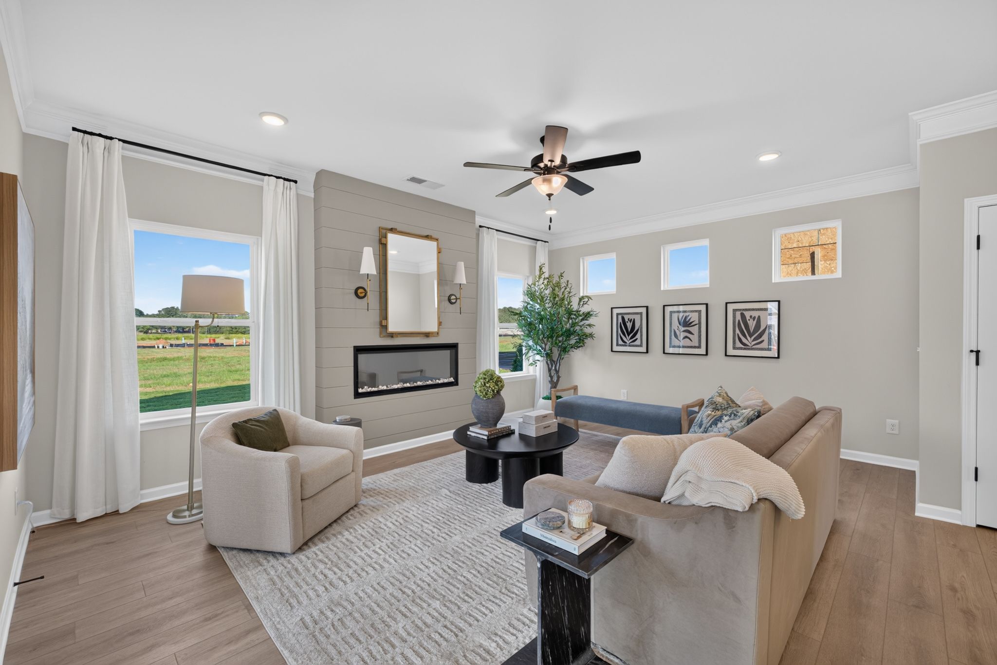 The Braselton II - Family Room