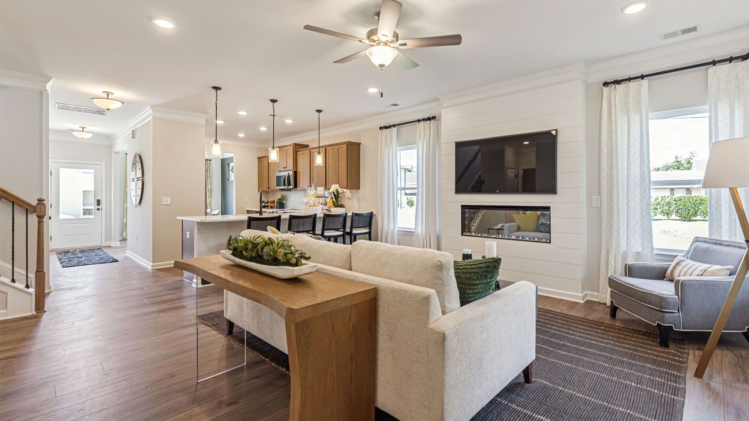 The Caldwell Model Main Living Area