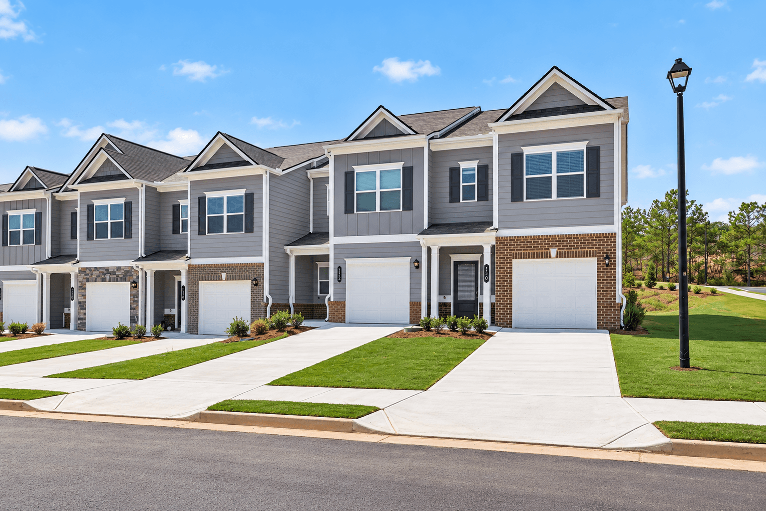 Townhome Streetscape