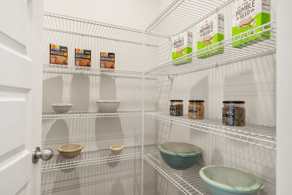The James- Pantry. Home under construction, sample image for illustration; upgrades, options, and colors may vary.
