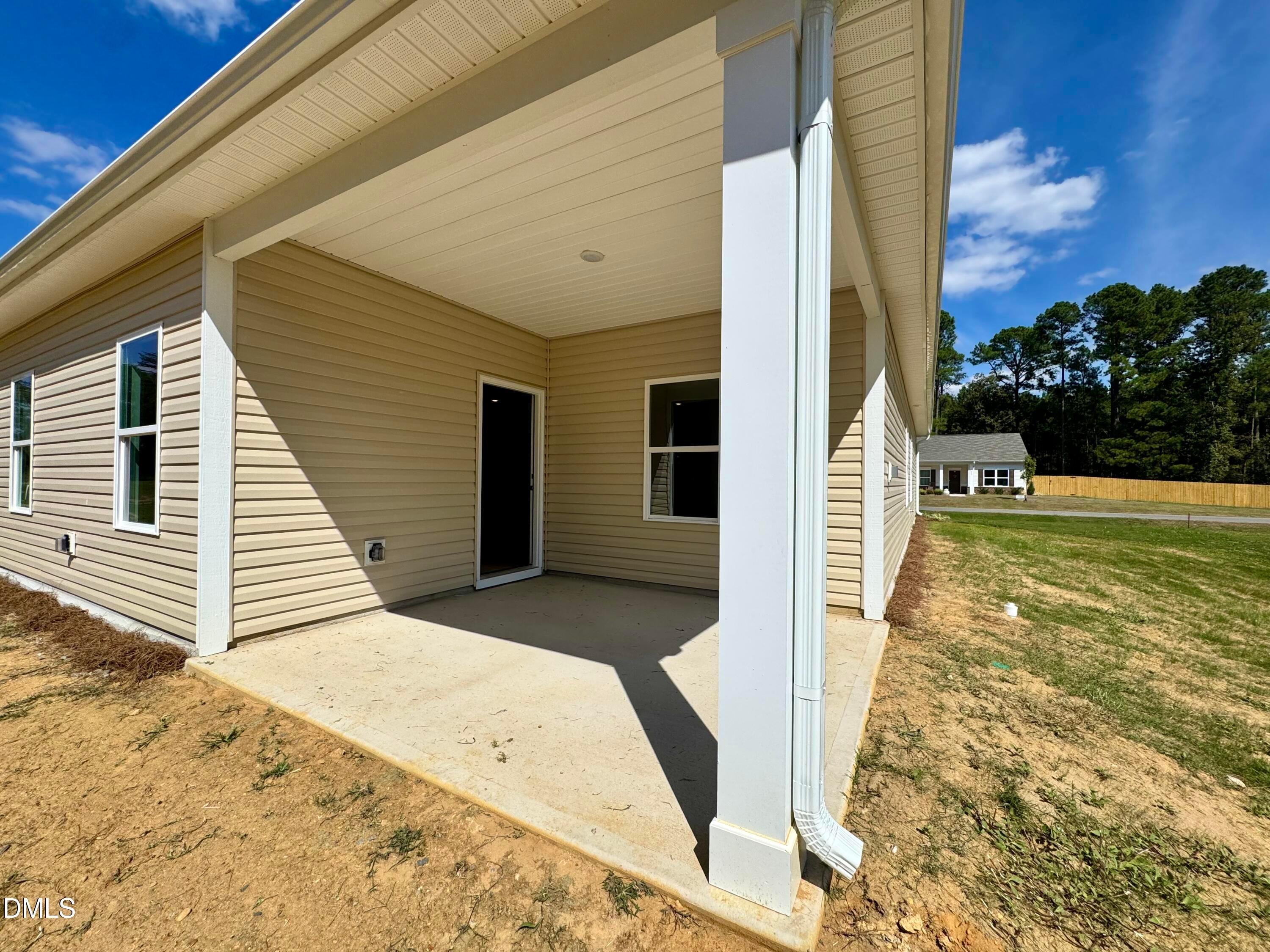 Covered Back Porch