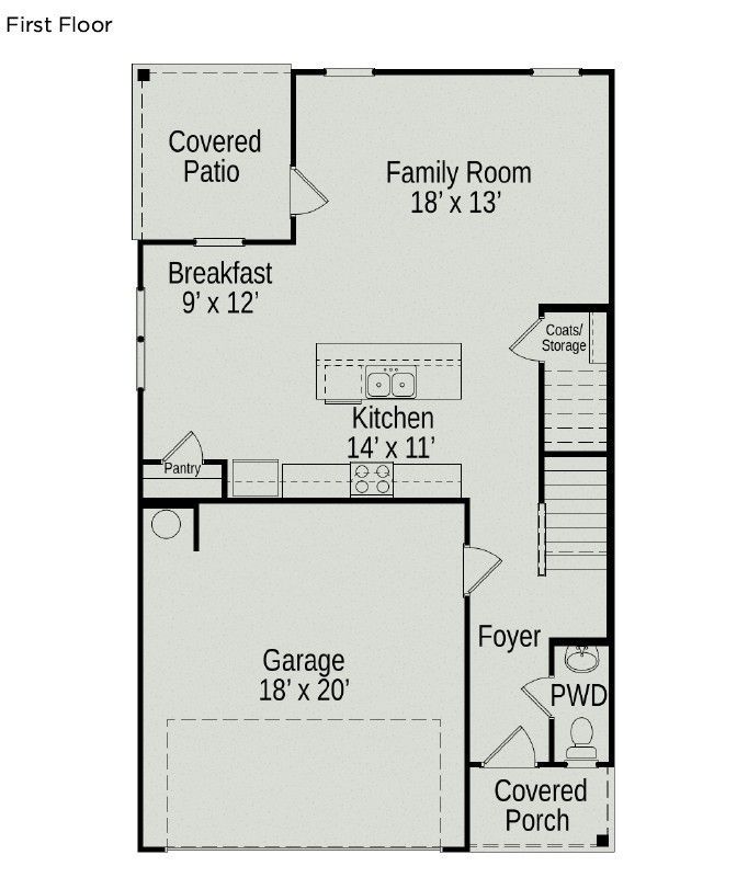 *First floor*