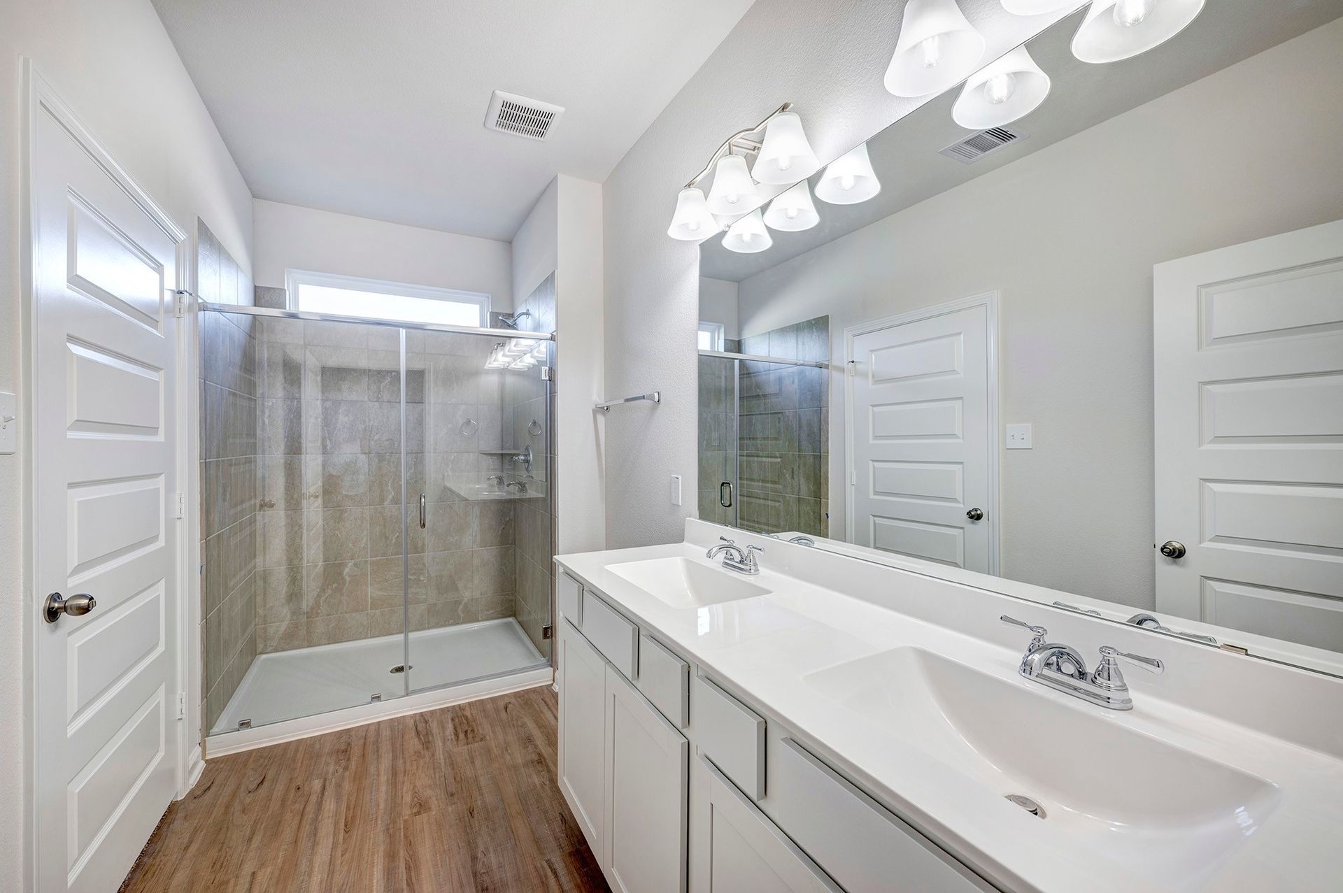 Primary Bath. Sample image for illustration; upgrades, options, and colors may vary.