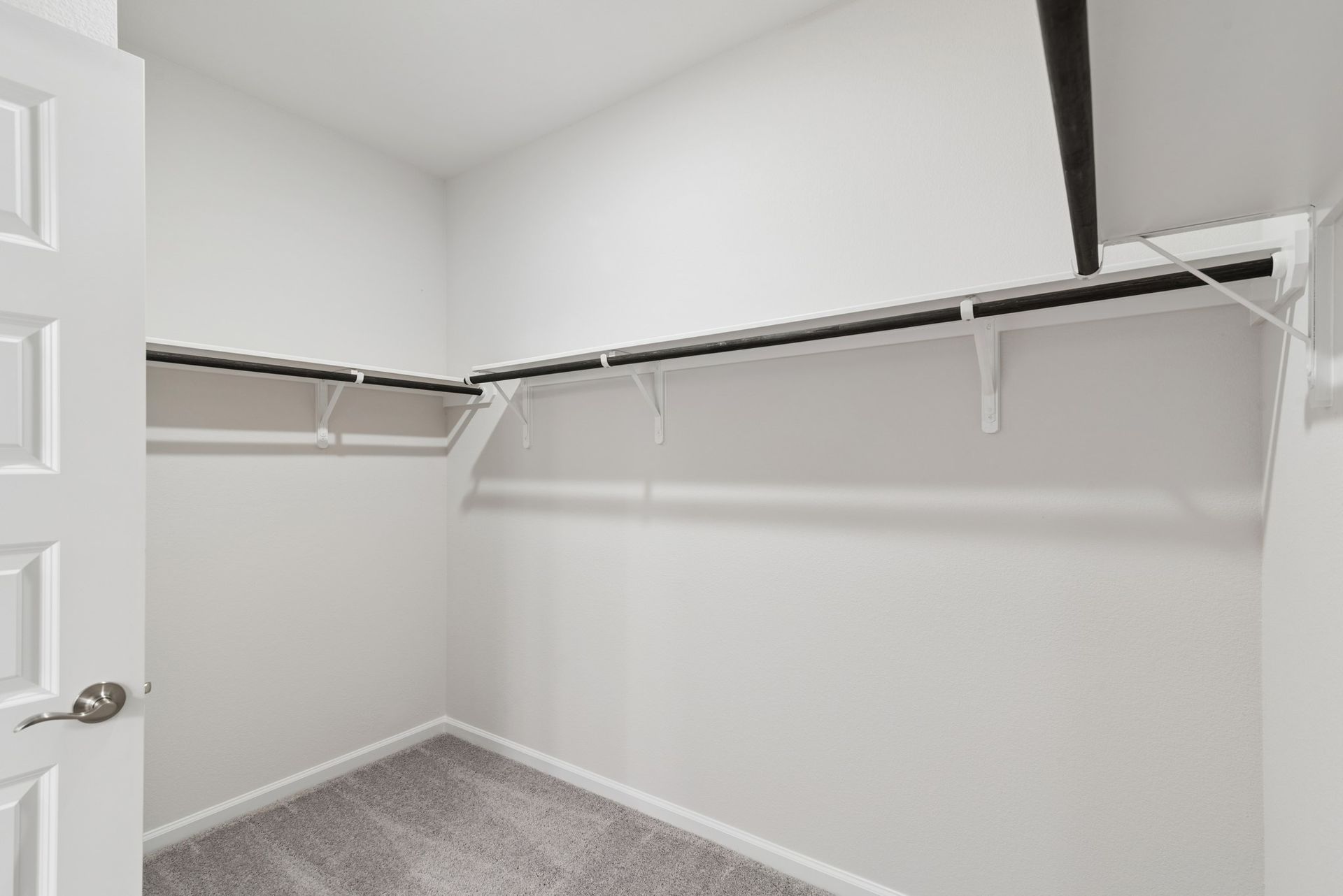 The Oakshire II- Primary Bedroom Closet. Sample image for illustration; upgrades, options, and colors may vary.