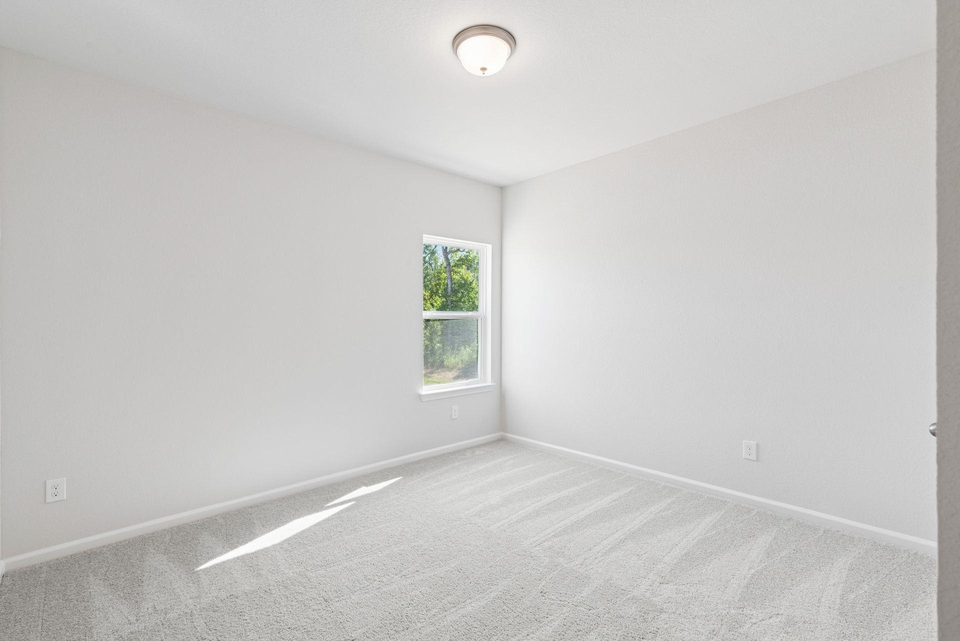The Sparrow II- Bedroom 3. Sample floor plan image for illustration; upgrades, options, and colors may vary.