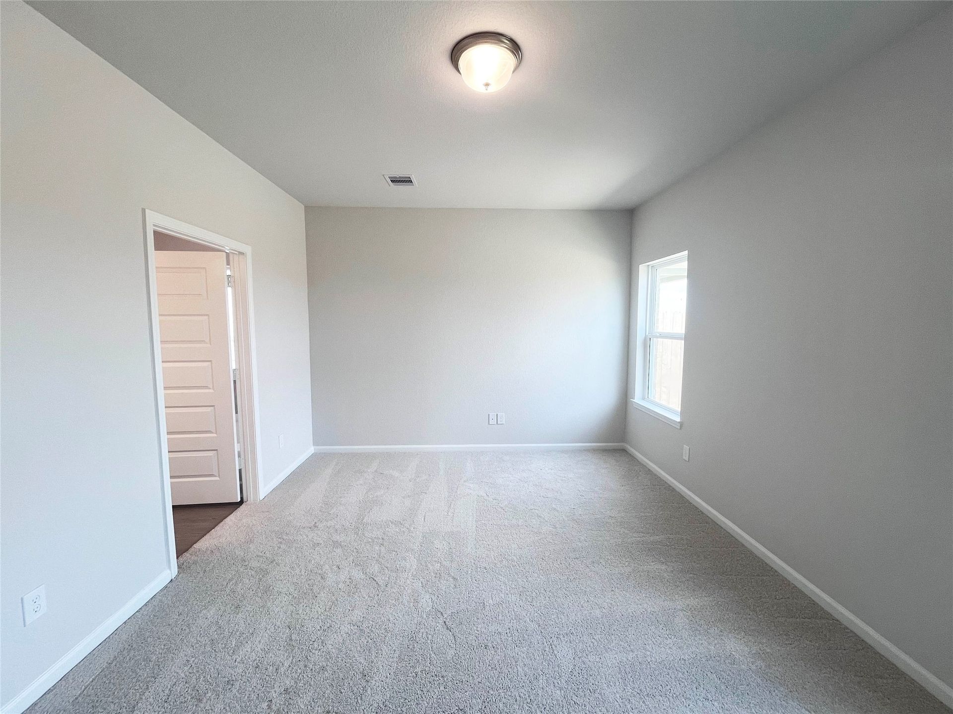 The Waring III- Primary Bedroom Suite. Sample image for illustration; upgrades, options, and colors may vary.