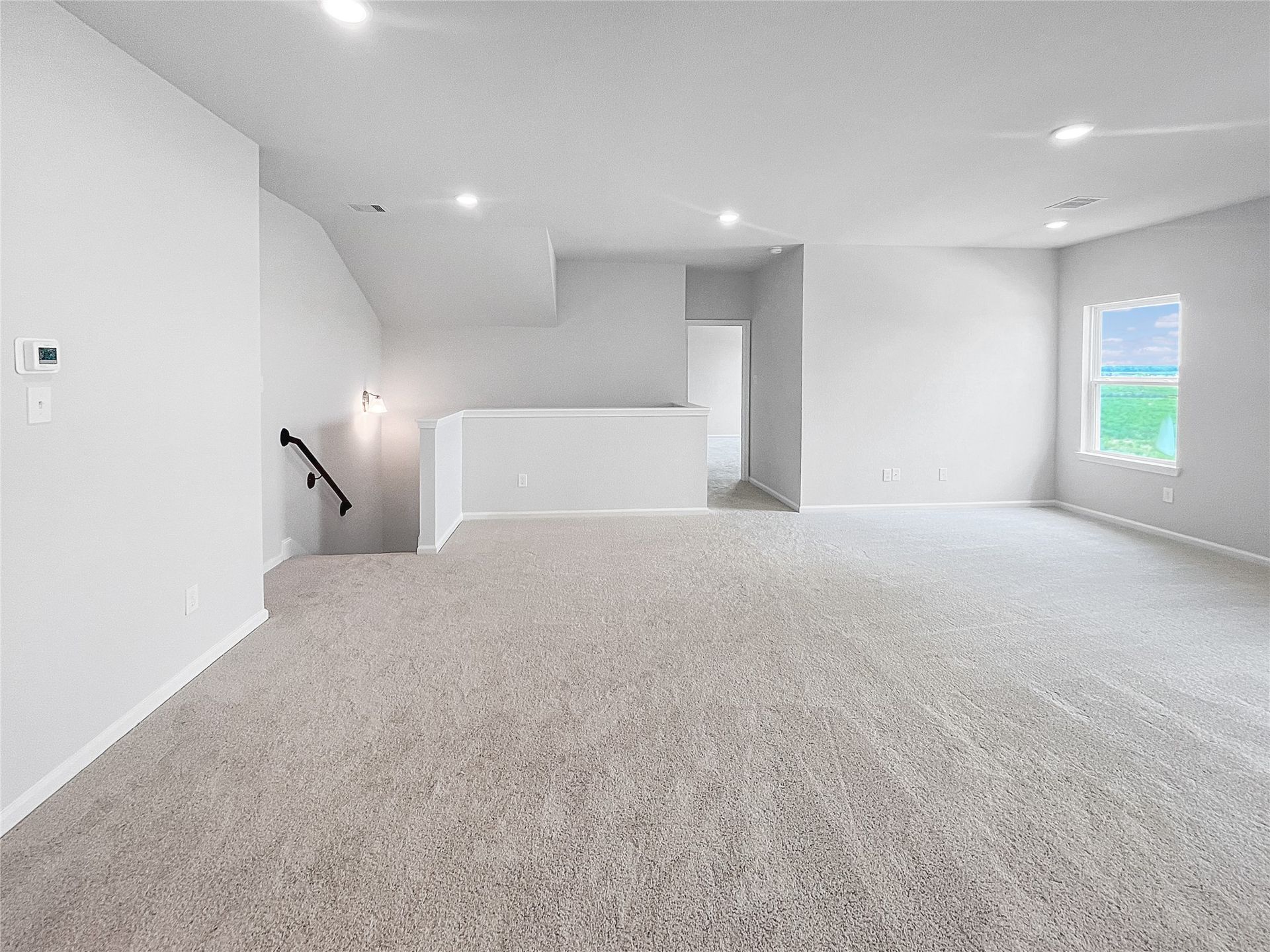 The Waring III- Spacious Game Room/Loft Upstairs. Sample image for illustration; upgrades, options, and colors may vary.