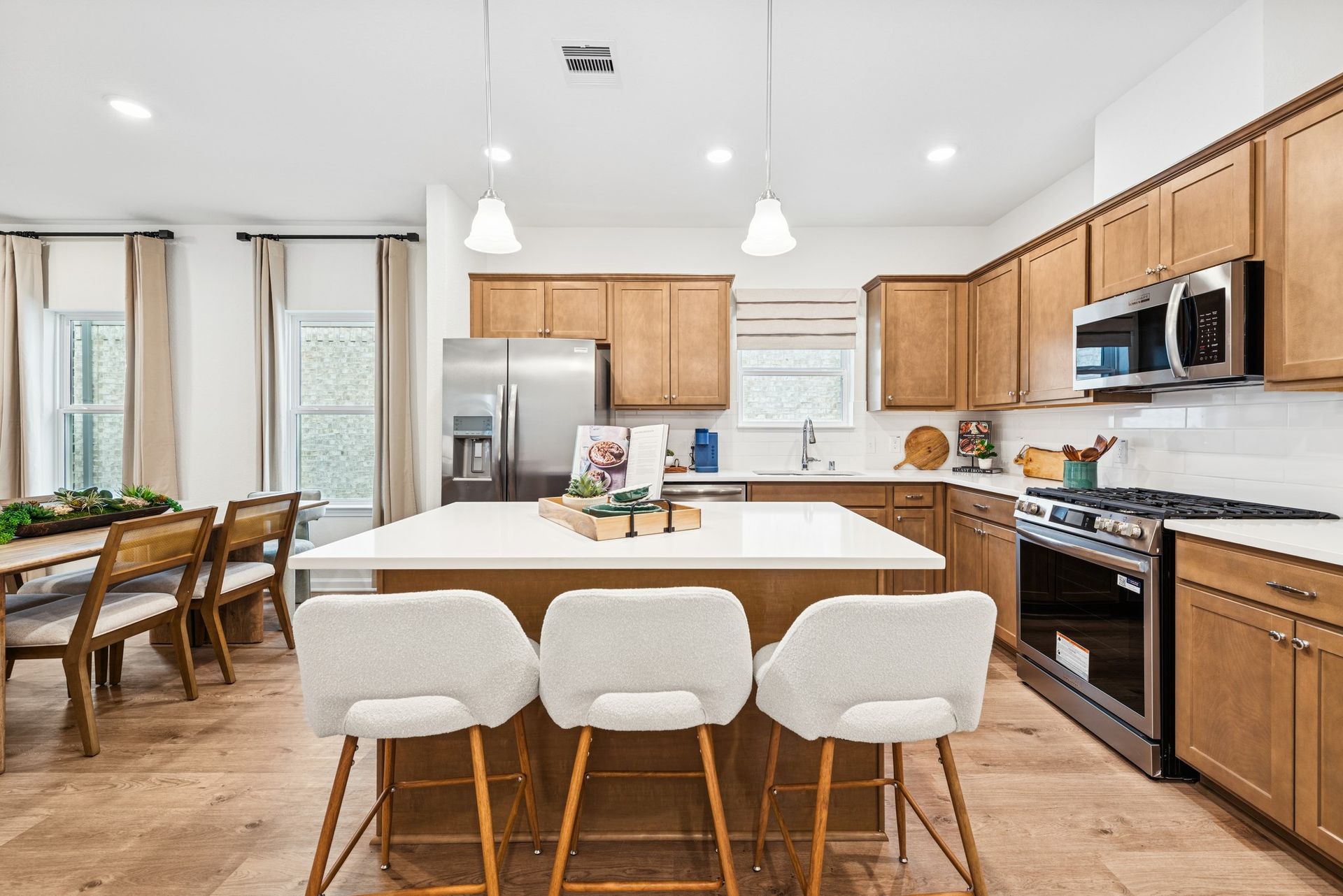 Kitchen. Sample image for illustration; upgrades, options, and colors may vary.