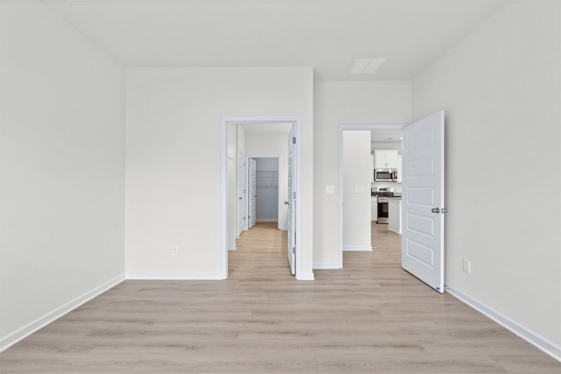 The Dove- Primary Suite. Home under construction, photo used for illustrative purposes only, colors and options will vary.